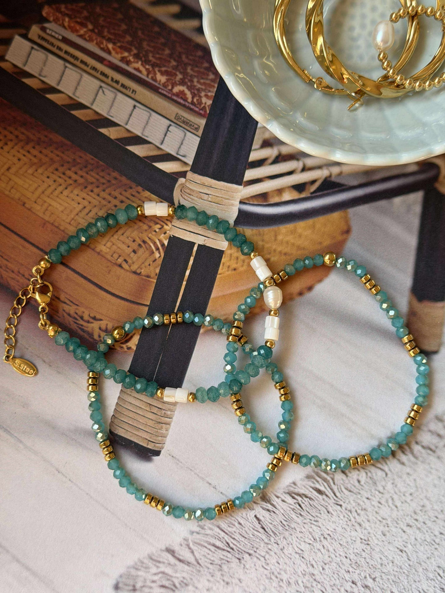 Armbånd Sarabella Ocean – Sett med 3 stk