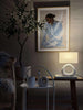 Bordlampe STONEWARE - Lys Natur