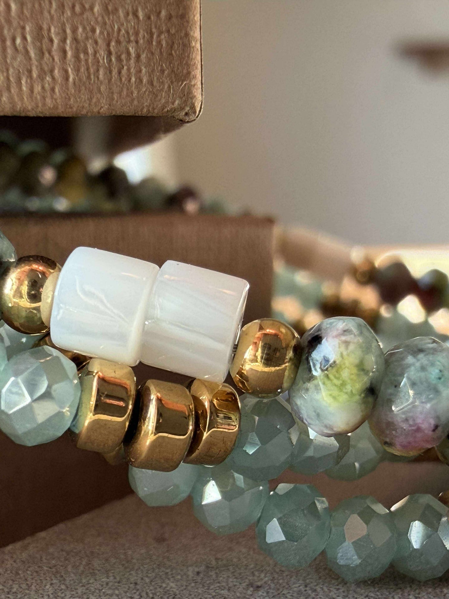Armbånd Sarabella Aqua – Sett med 3 stk