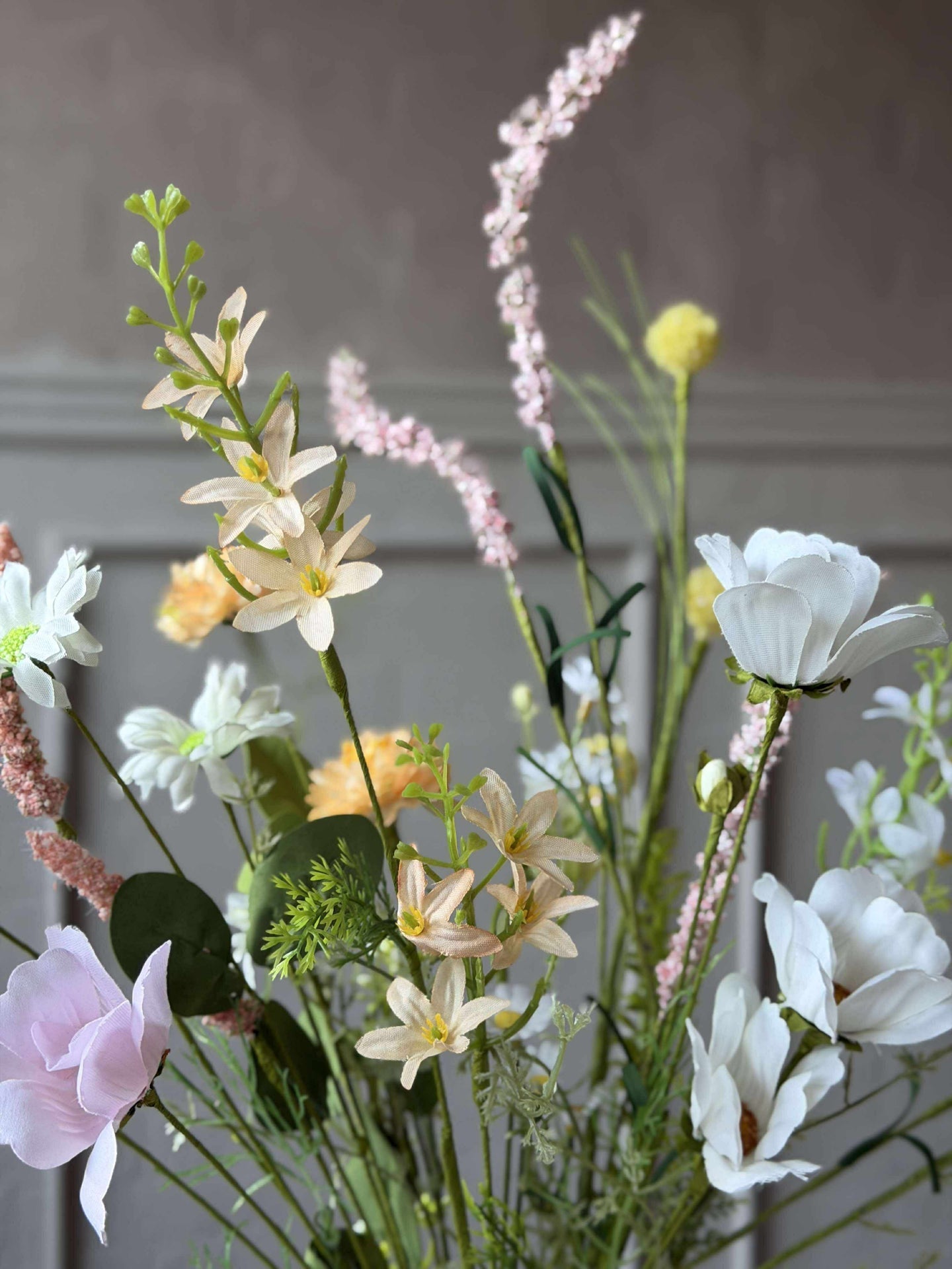 Bukett Hvit / Rosa - WILD FLORA