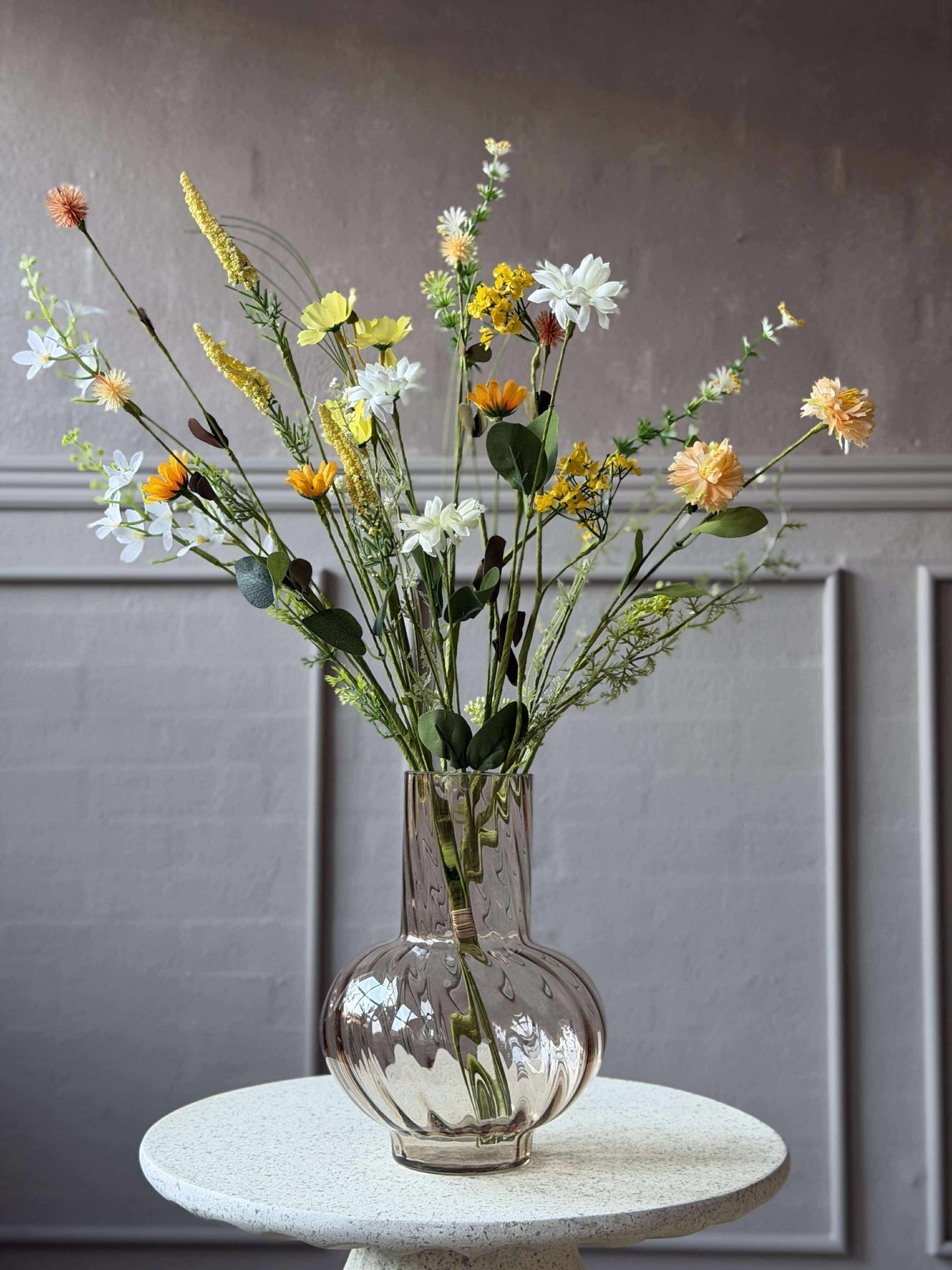 Bukett Hvit / Gul - WILD FLORA