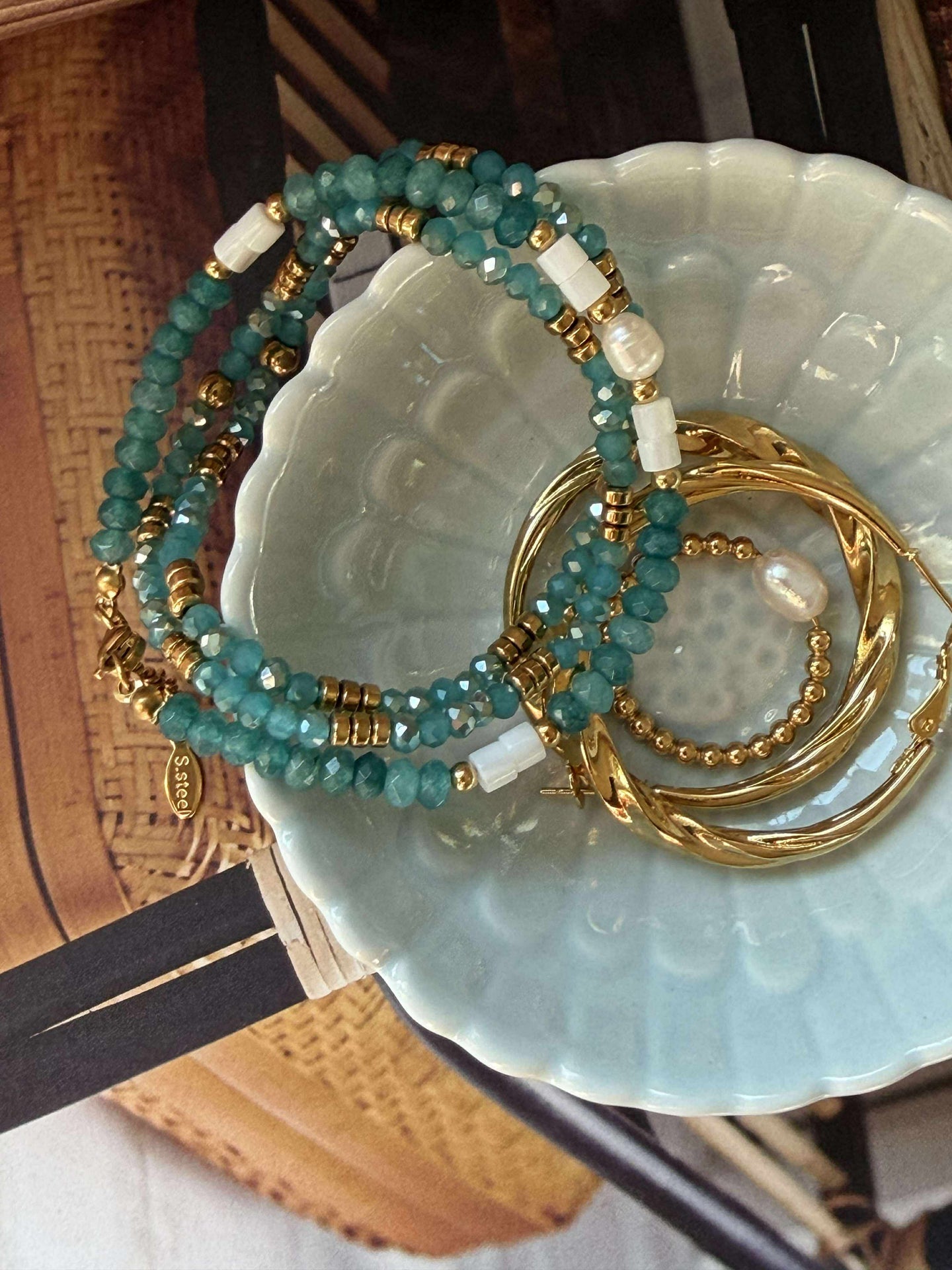 Armbånd Sarabella Ocean – Sett med 3 stk