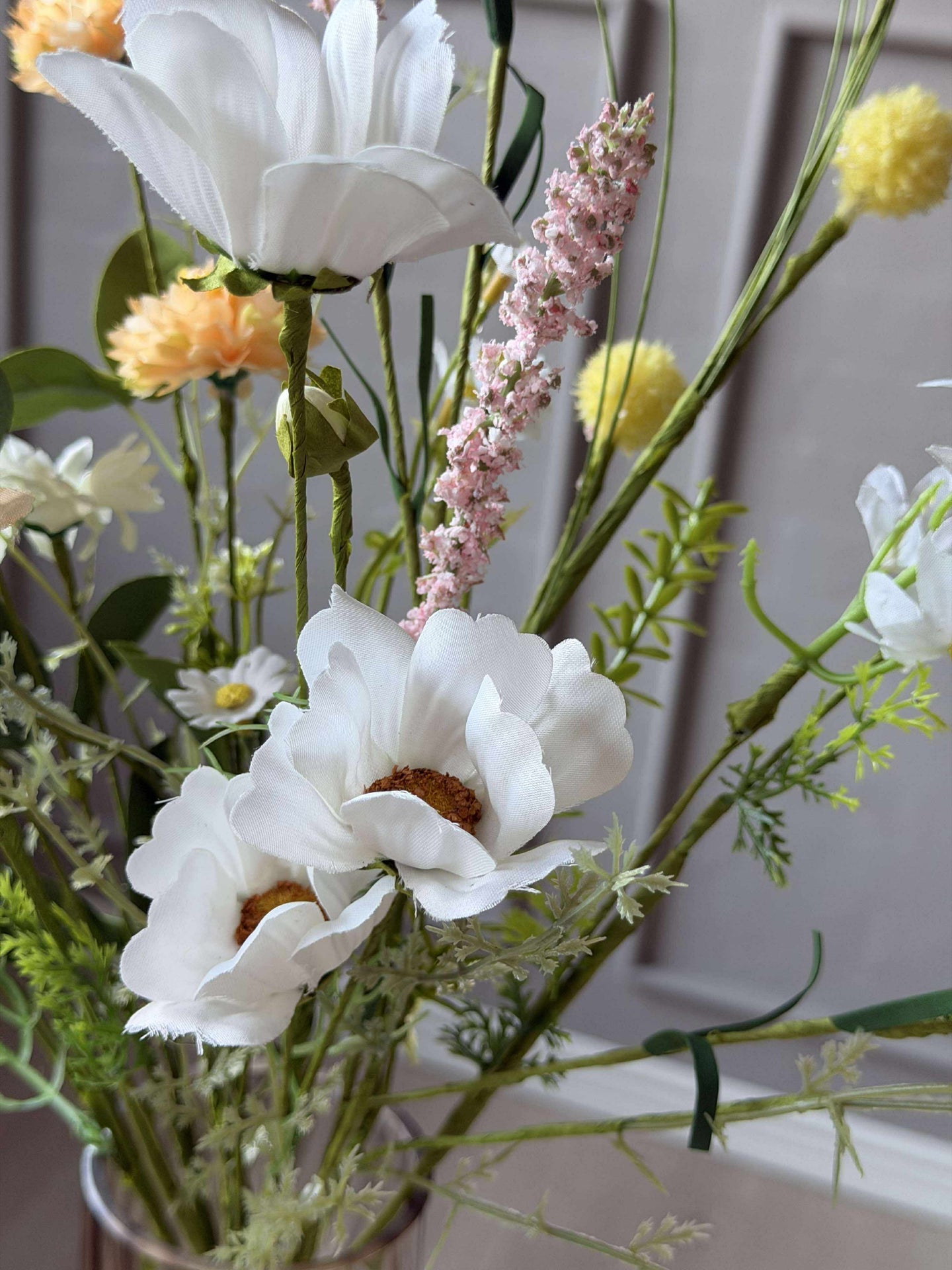 Bukett Hvit / Rosa - WILD FLORA