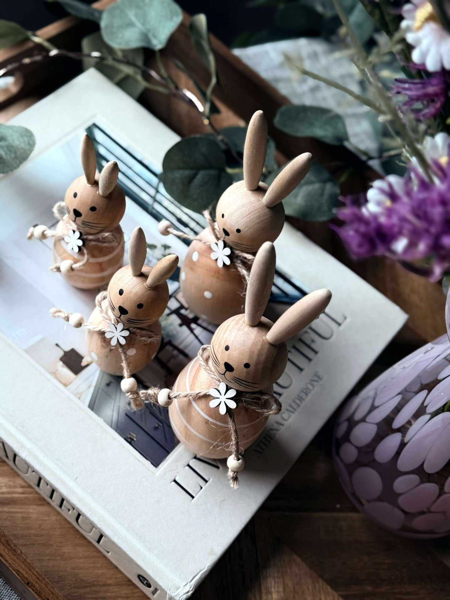 Påskehare tre - flere størrelser