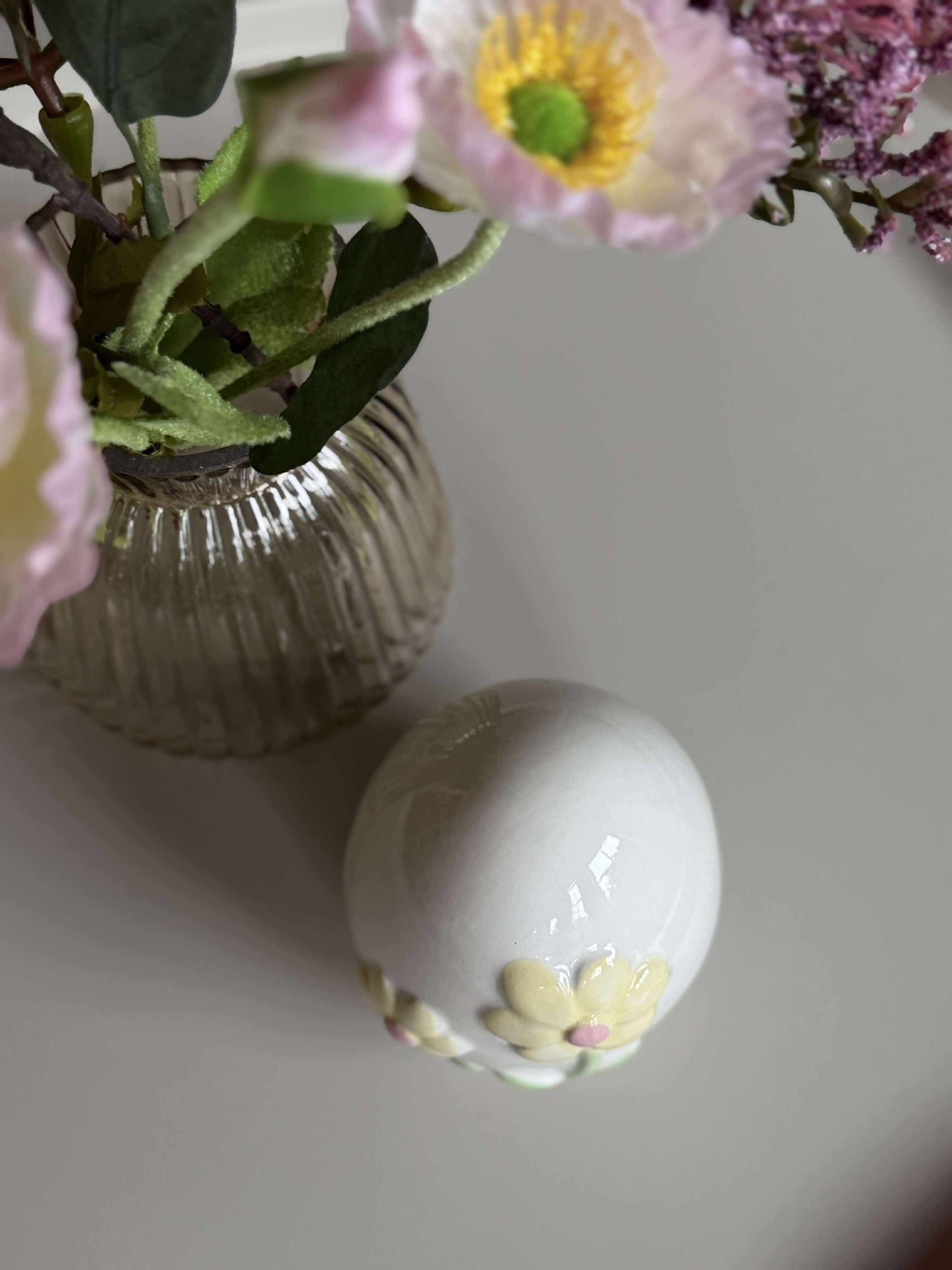 Påskeegg - yellow flower