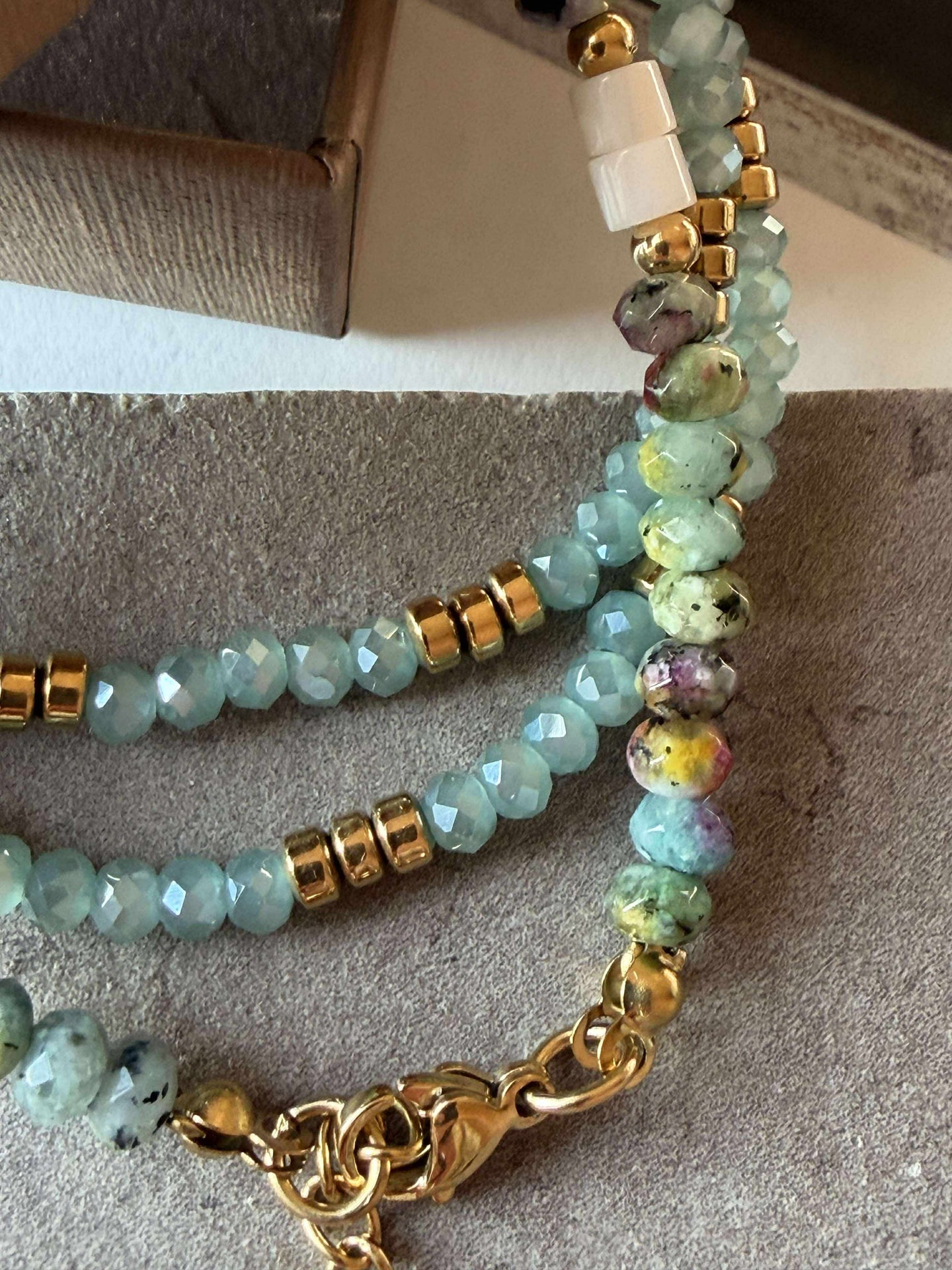 Armbånd Sarabella Aqua – Sett med 3 stk