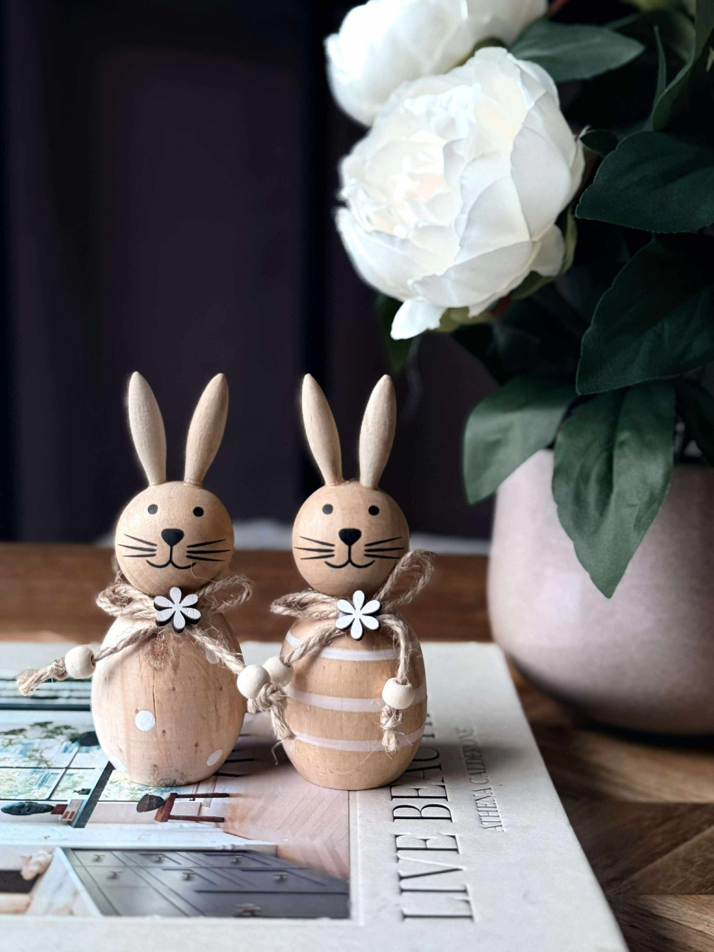 Påskehare tre - flere størrelser