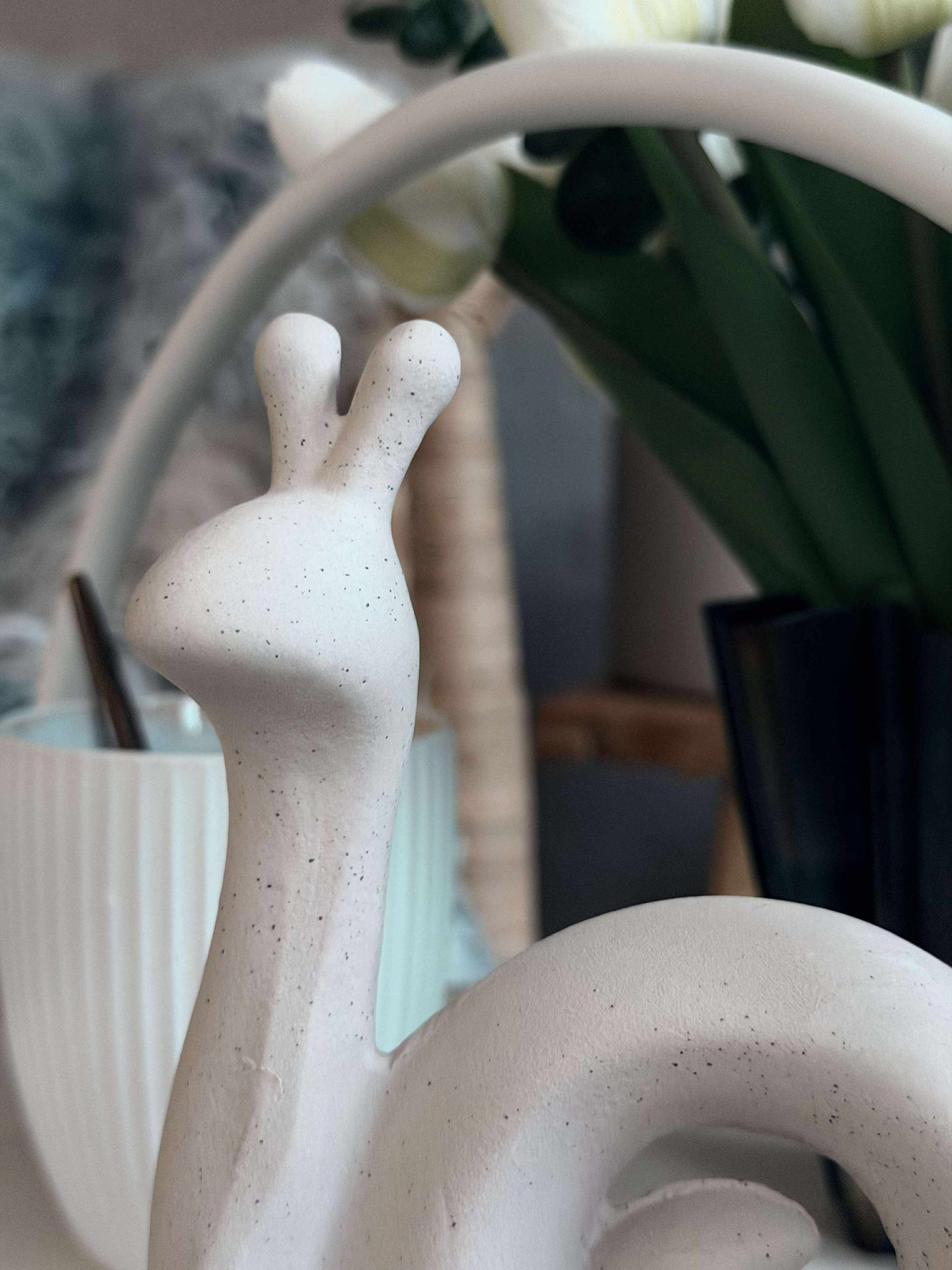 Deco snegl - Hvit eller beige