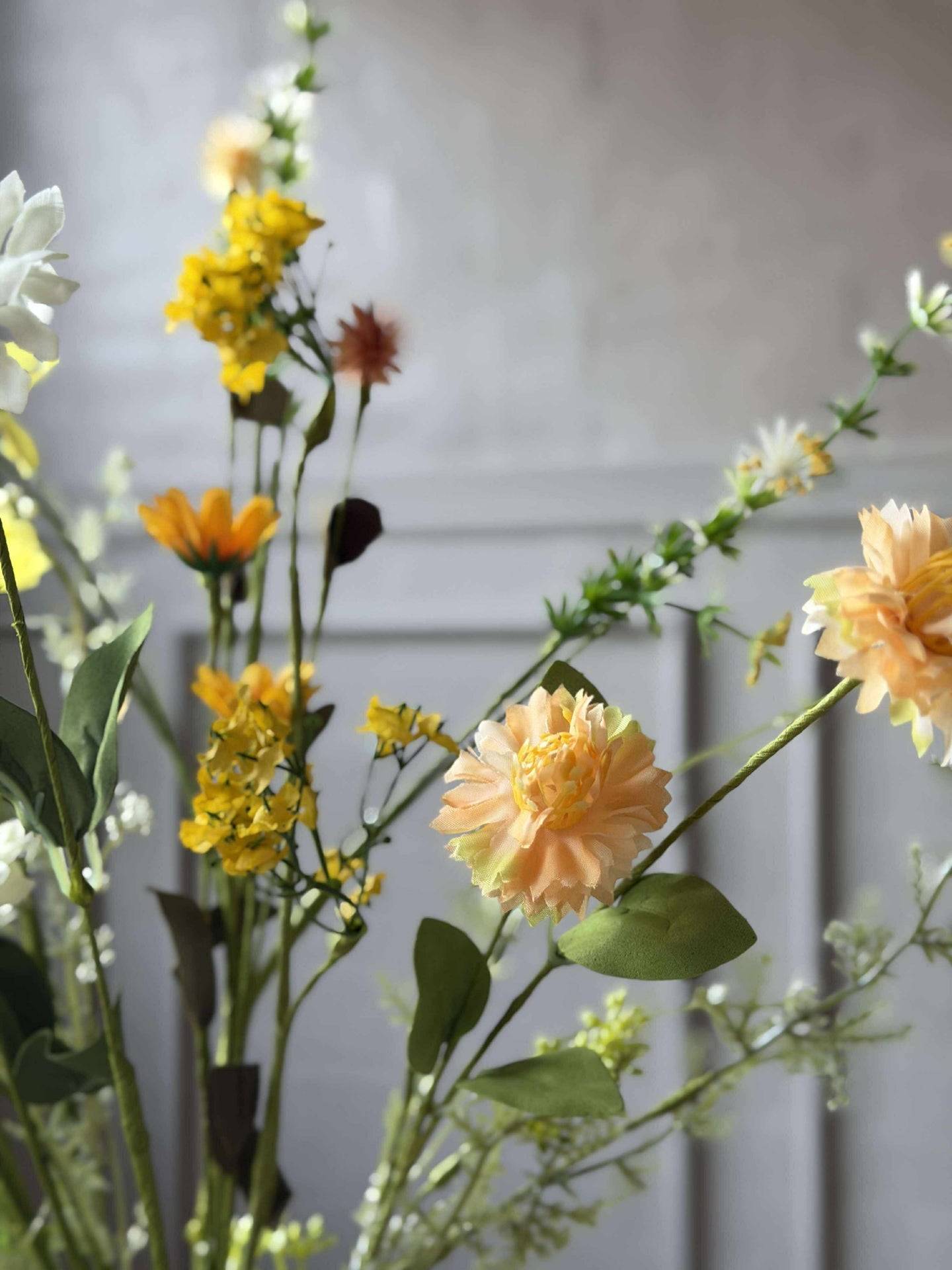 Bukett Hvit / Gul - WILD FLORA