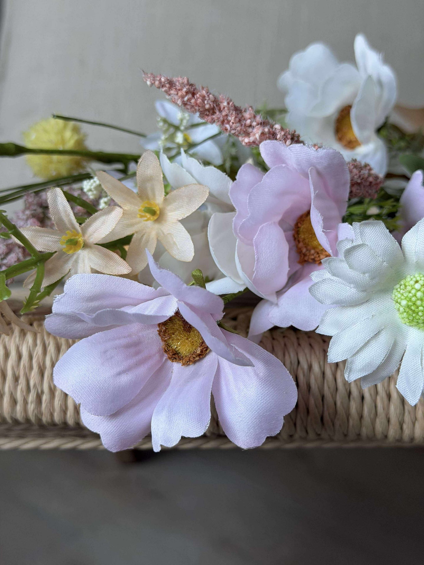 Bukett Hvit / Rosa - WILD FLORA