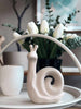 Deco snegl - Hvit eller beige