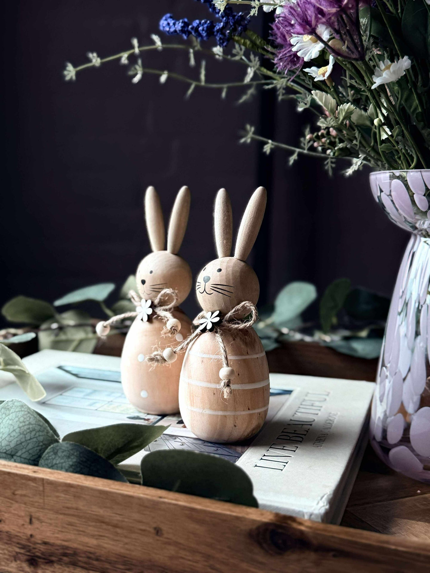 Påskehare tre - flere størrelser