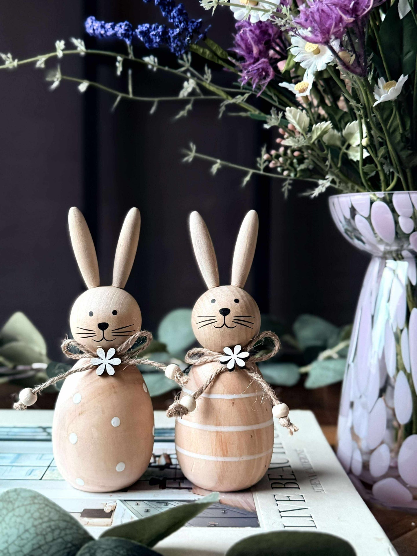 Påskehare tre - flere størrelser