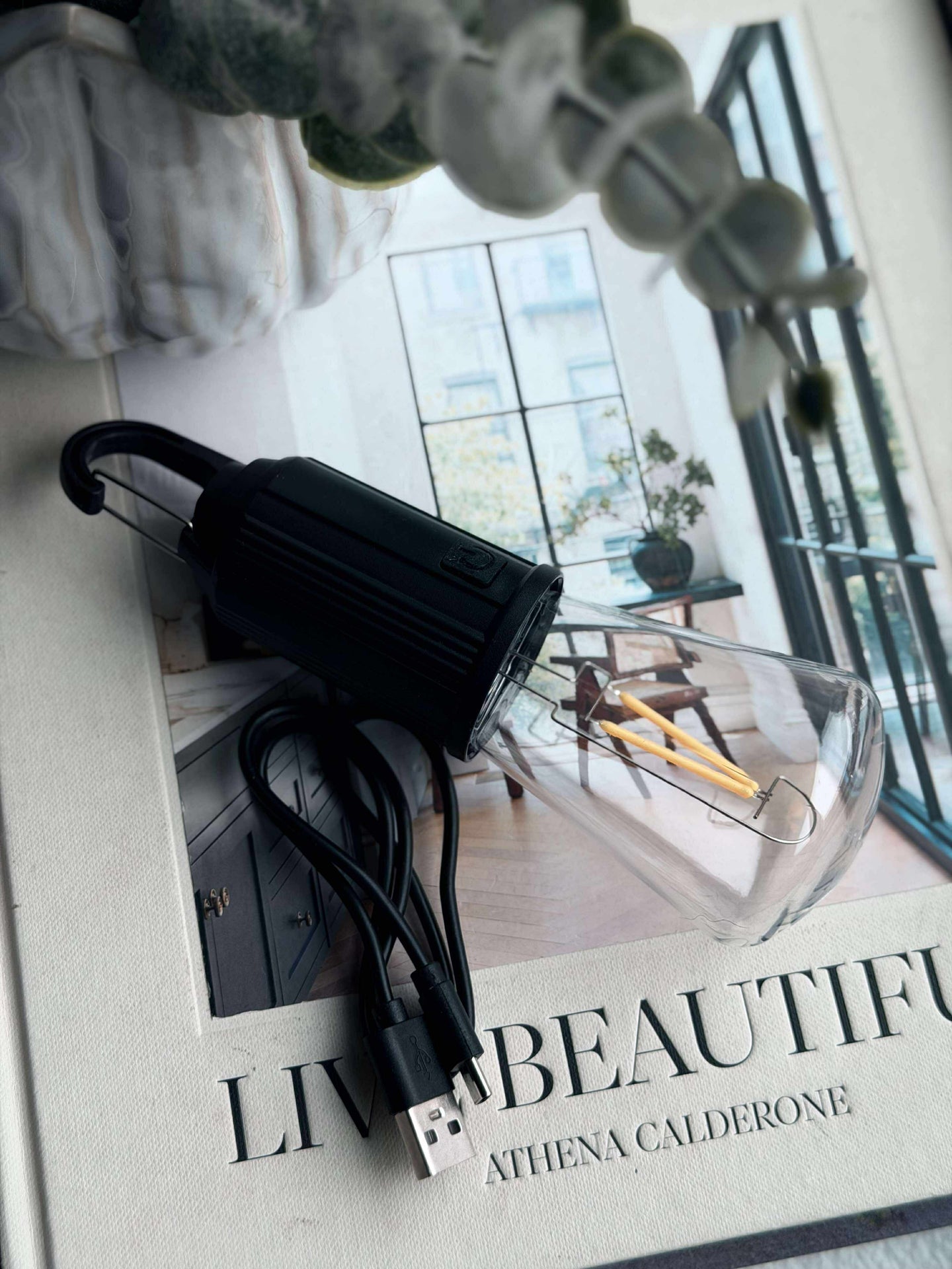 Oppladbar lampe