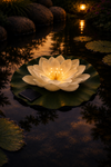 Solcelle LOTUS – Hvit