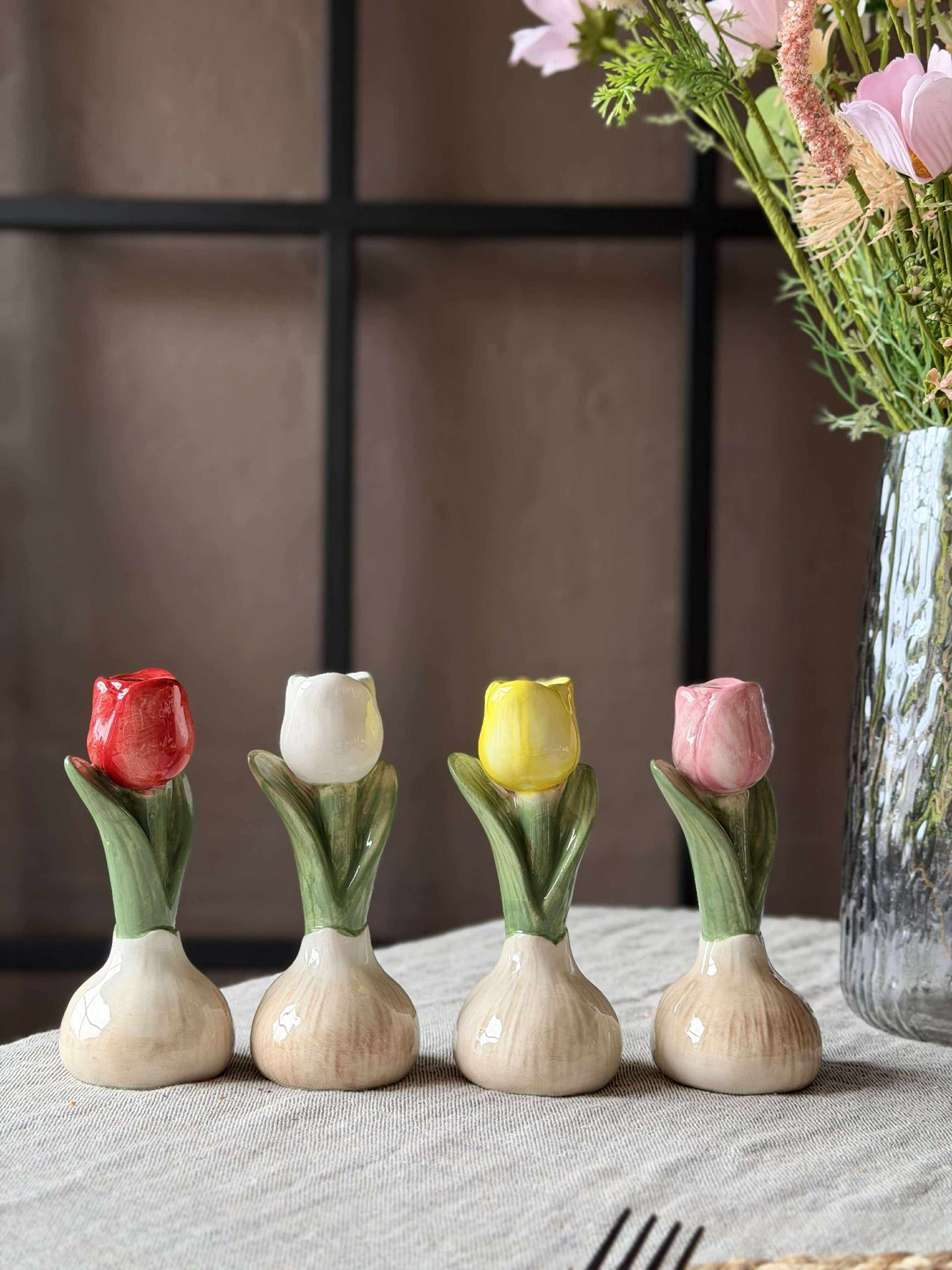 Tulipanløk  - 4 farger