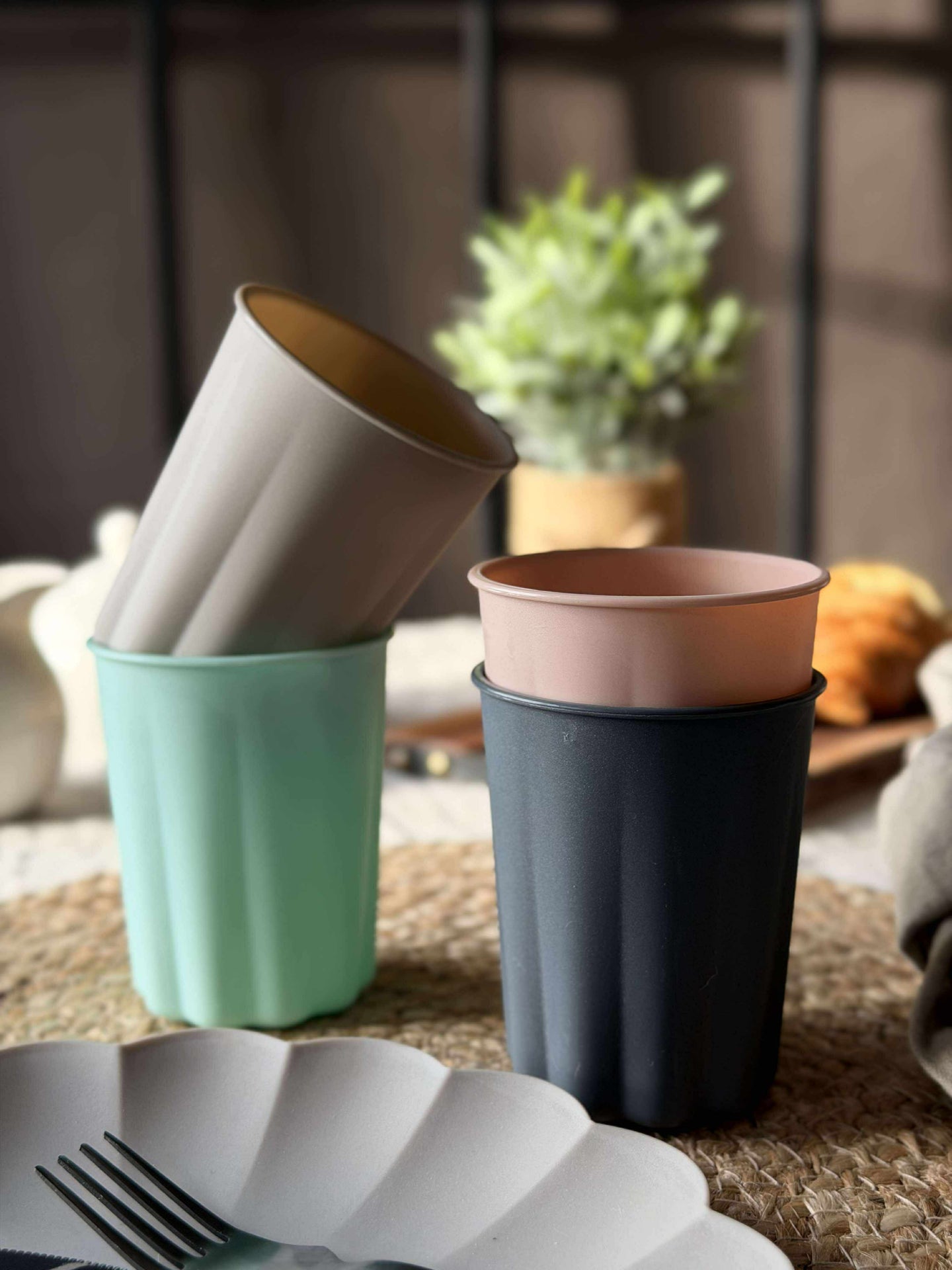 Kopp farge - Sett à 4 stk