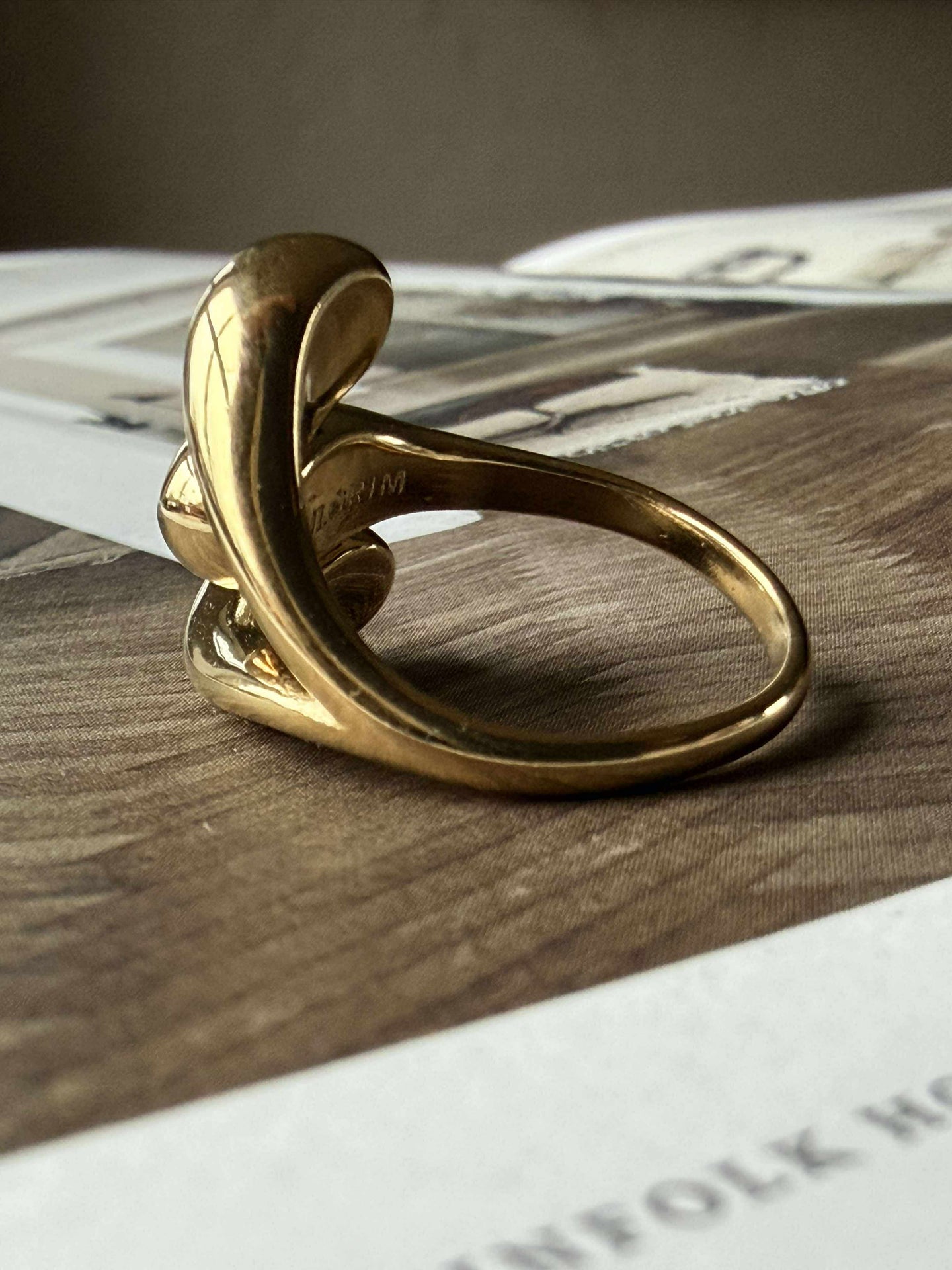 Ring JENNINGS forgylt