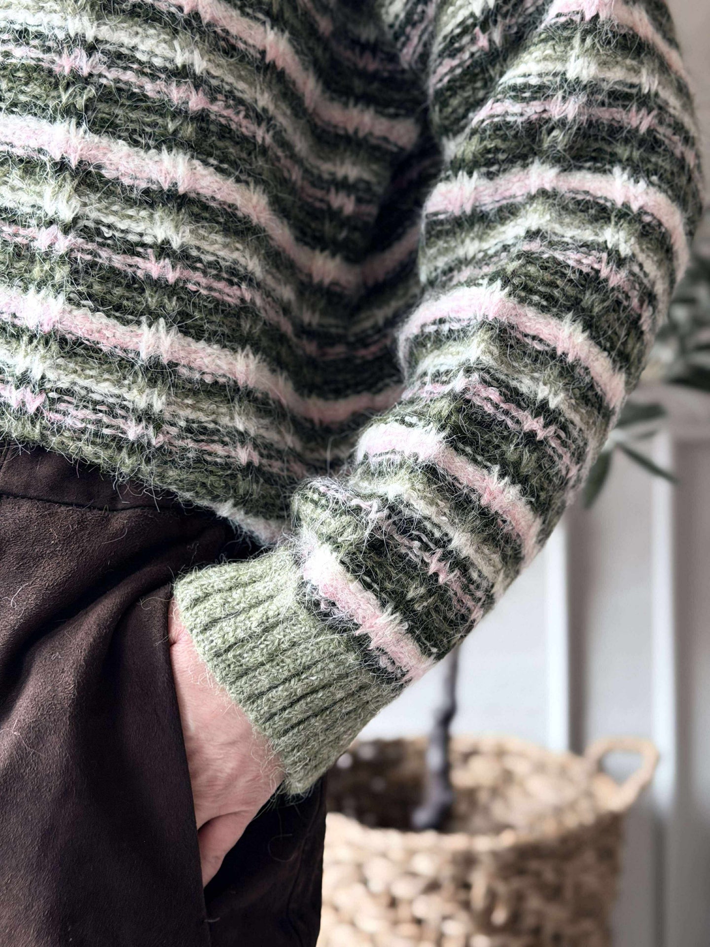 Strikk Elvira grønn