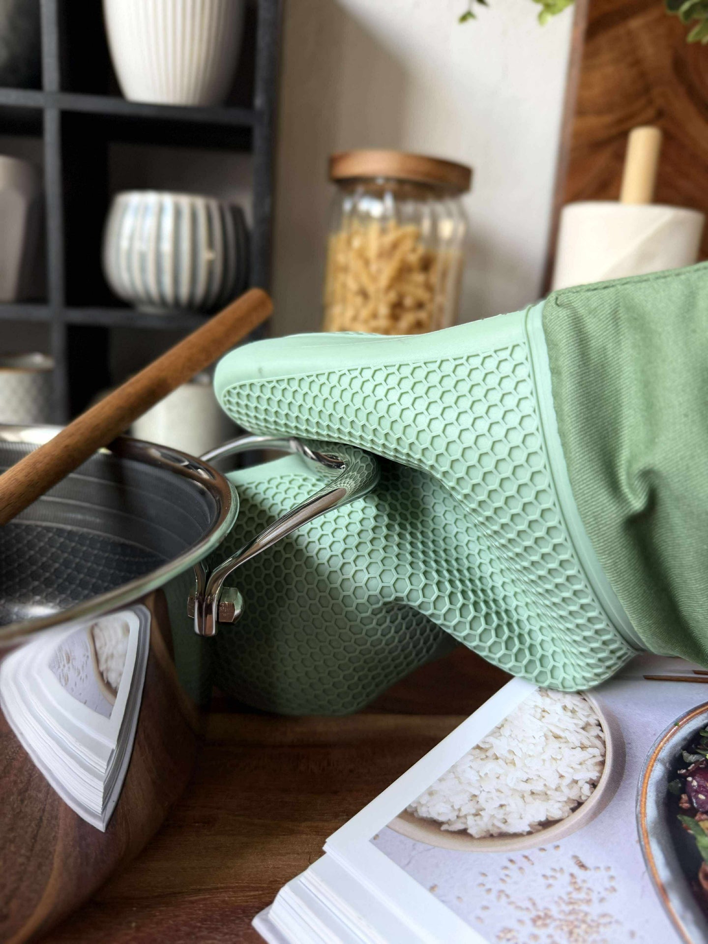 Grillhanske - Flere farger