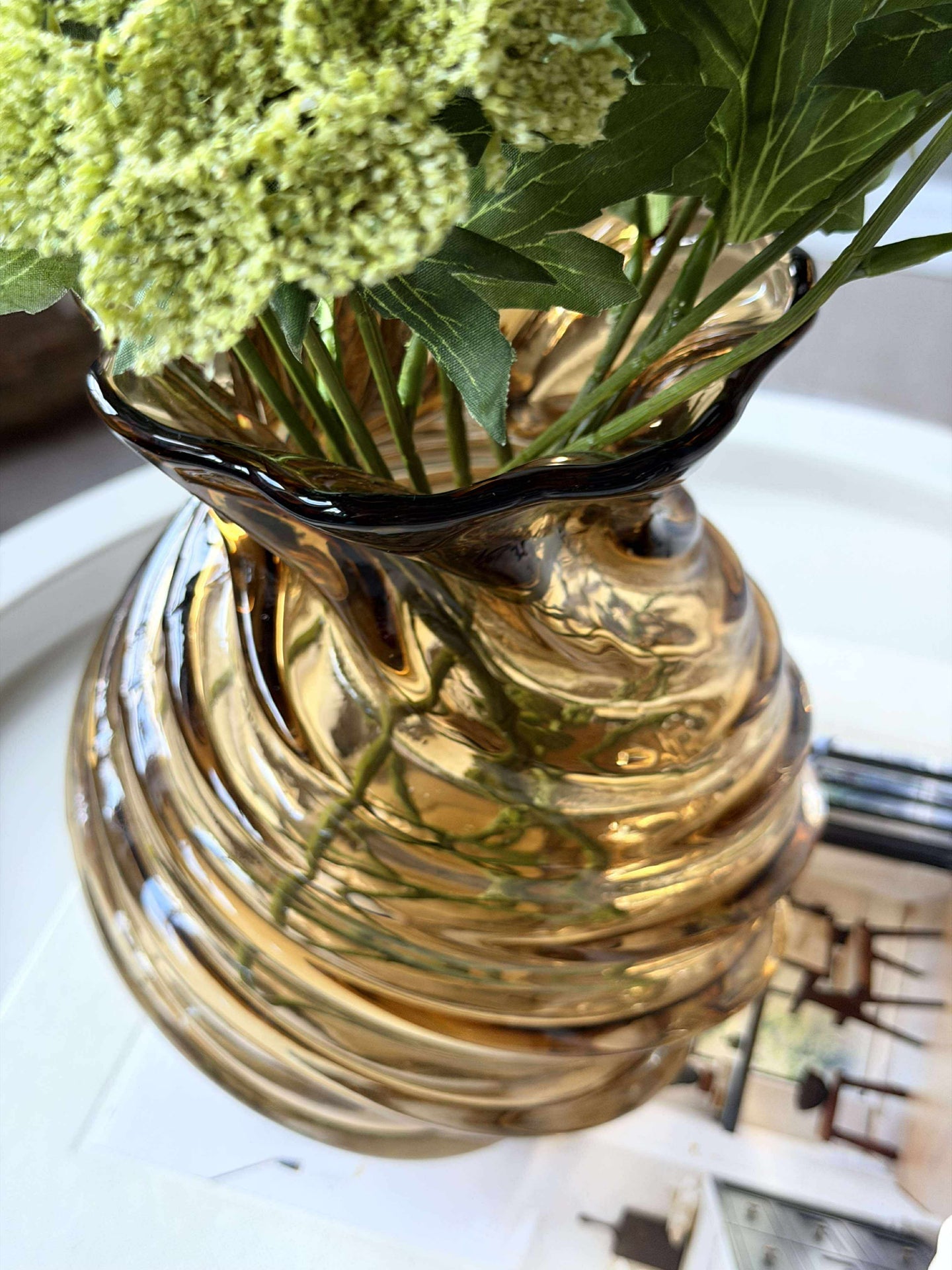 Vase - Munnblåst glass