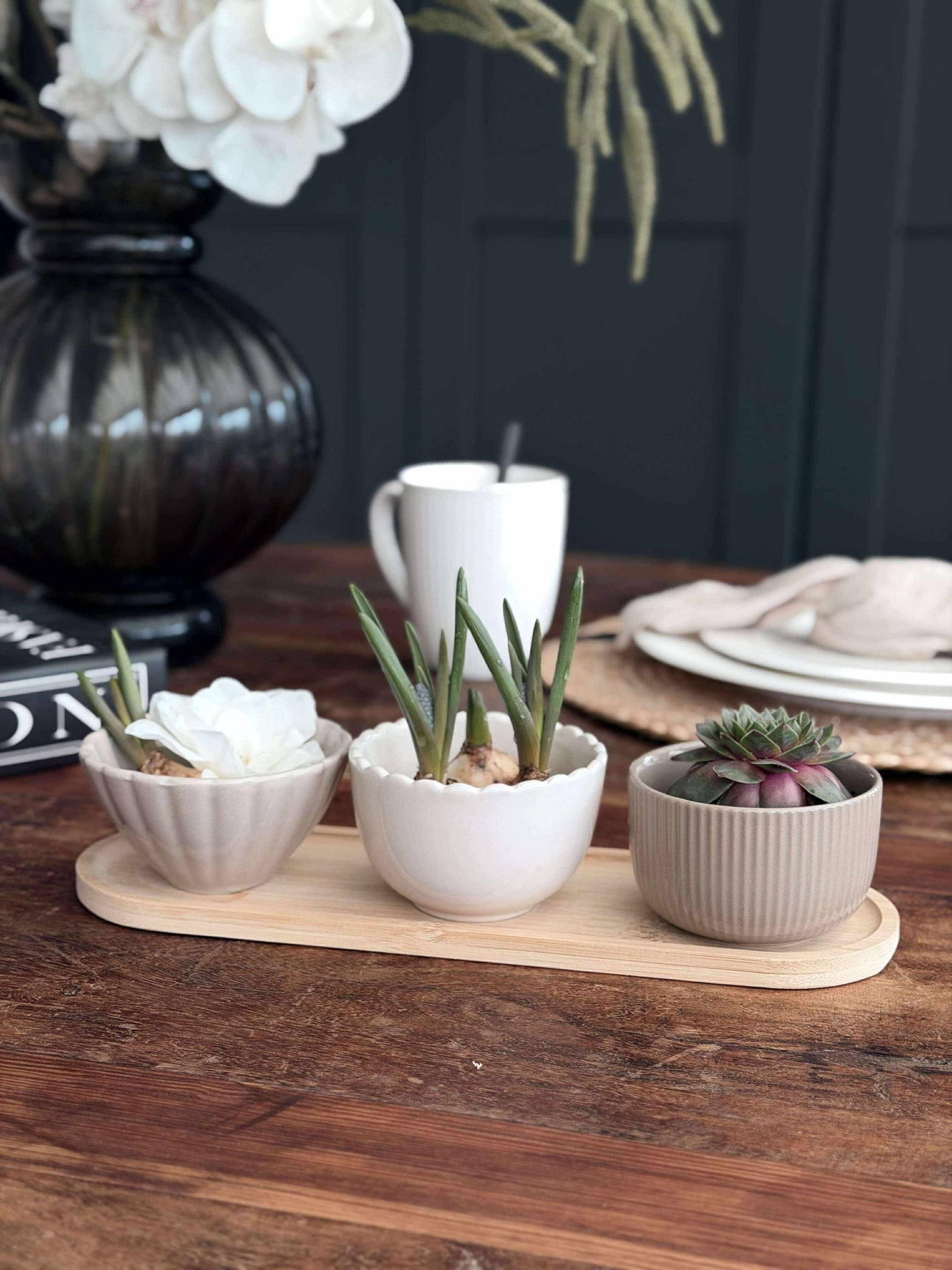 Tapas - 3 skåler og fat