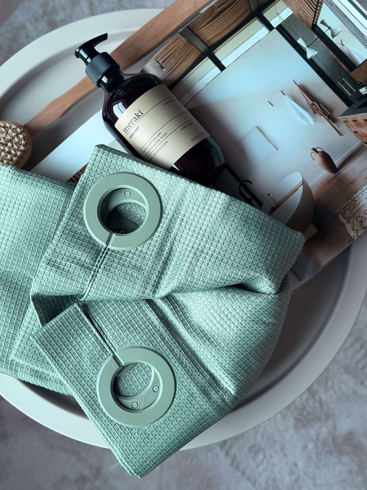 Dusjforheng - Grønn