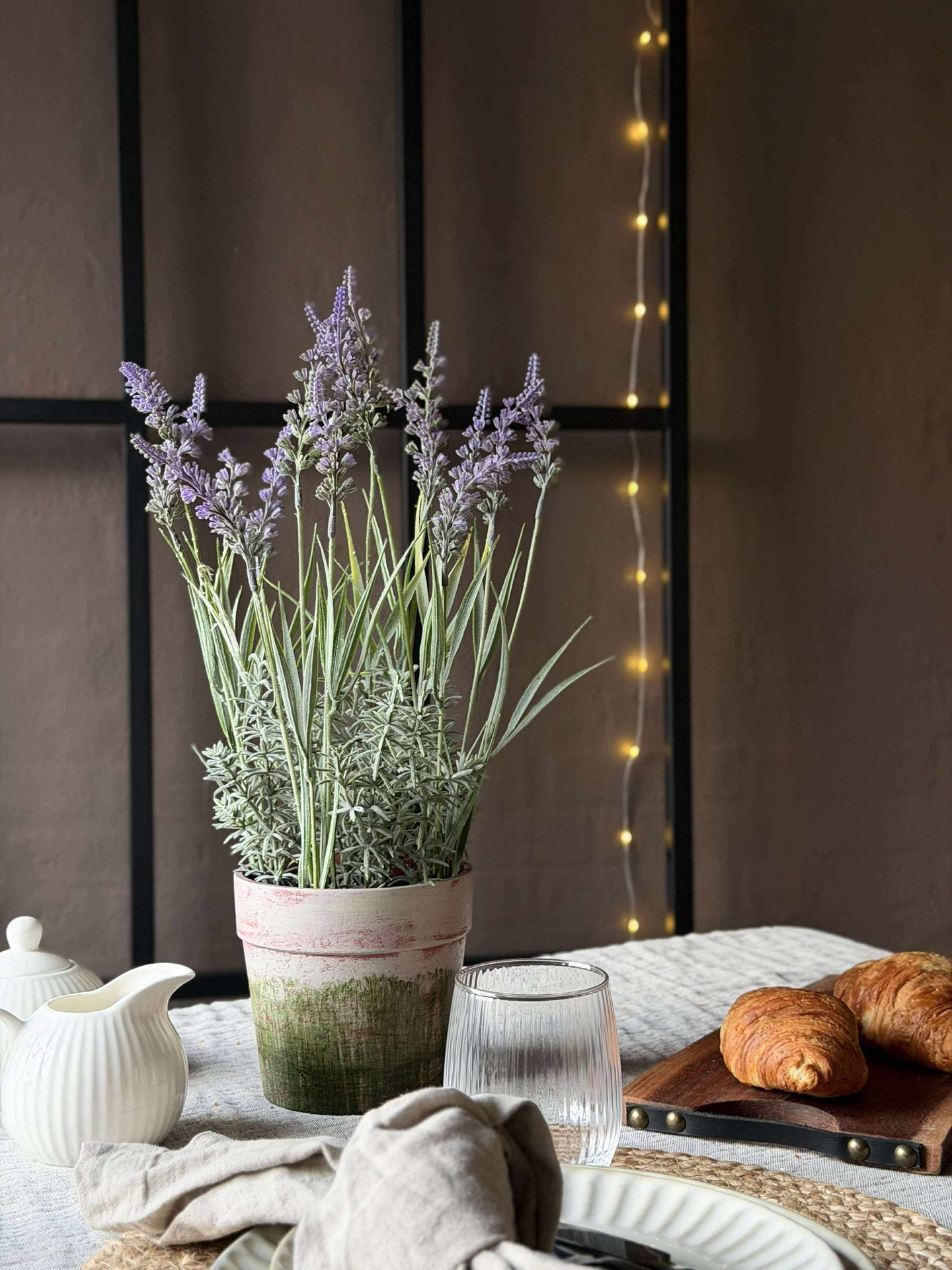 Blomst i potte