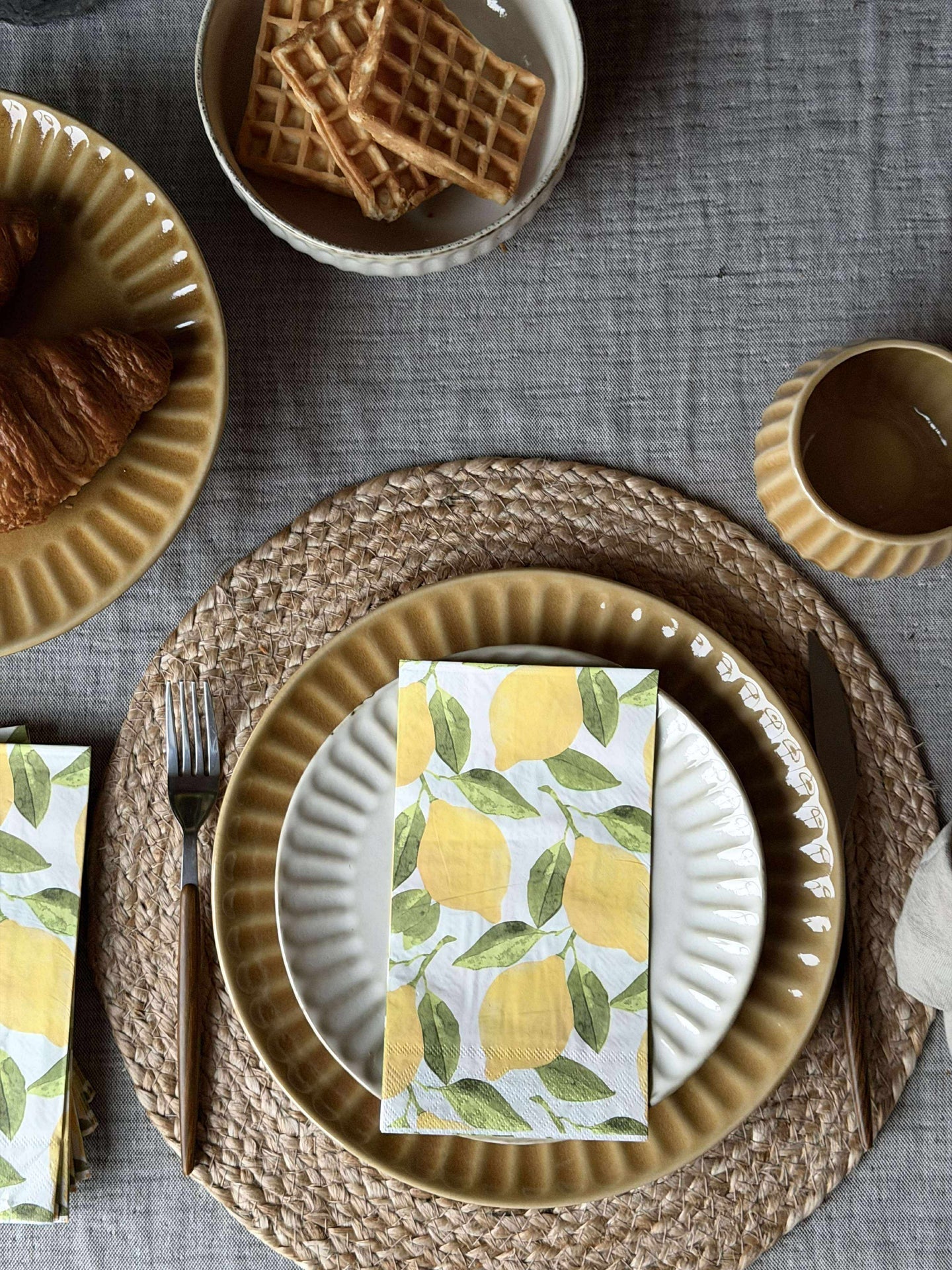 Servietter Sitroner - 20stk.