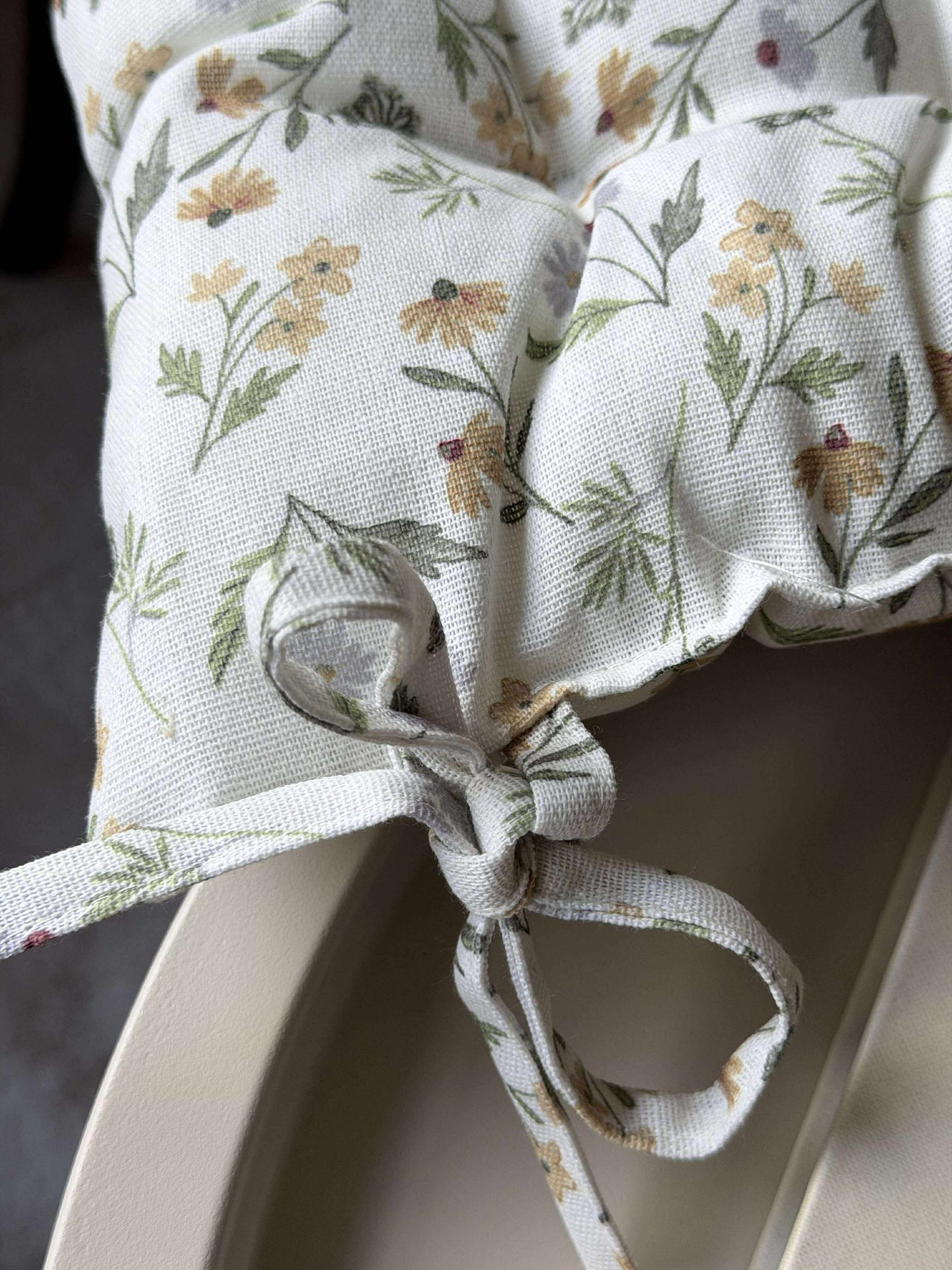 Pute med fyll - Blomster