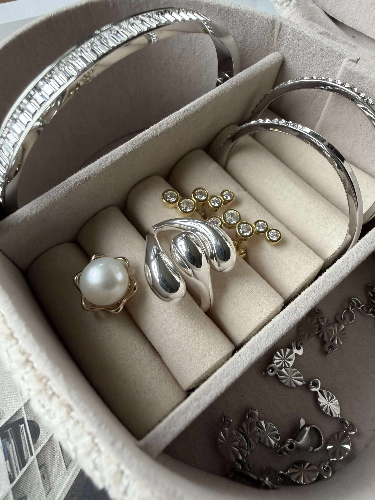 Ring JENNINGS sølvbelagt