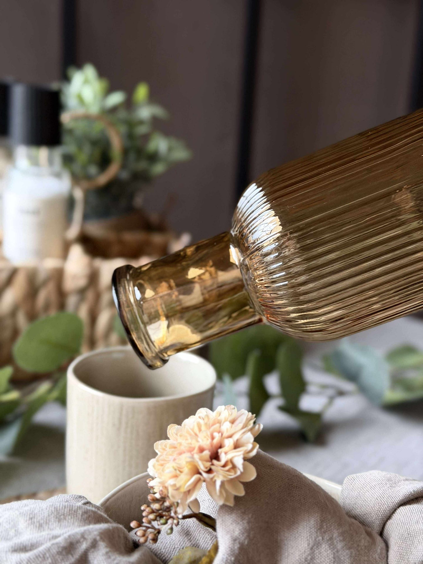 Vannflaske med korkpropp – Gylden 1 l