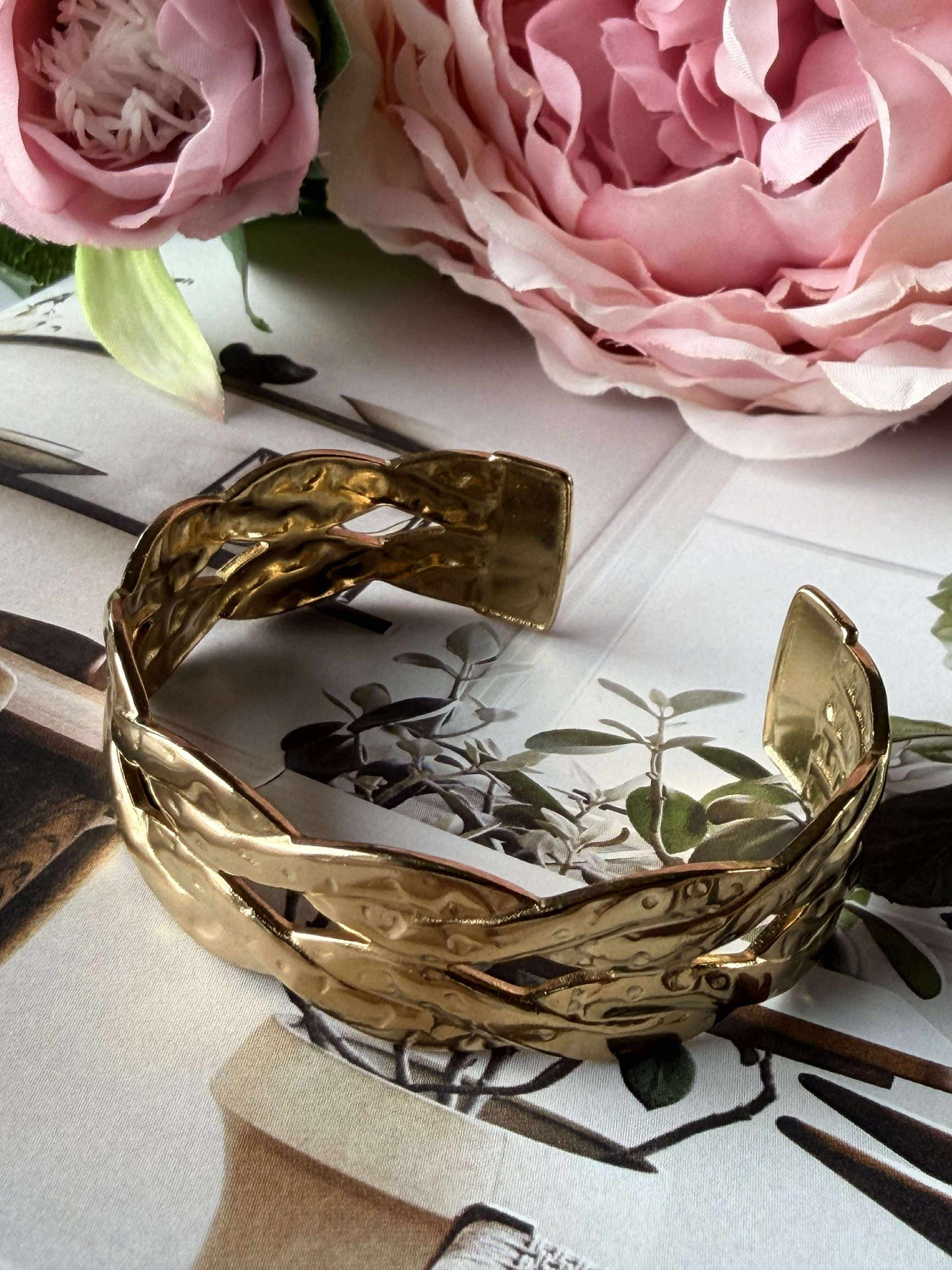 Armbånd Bangle - Malibu forgylt