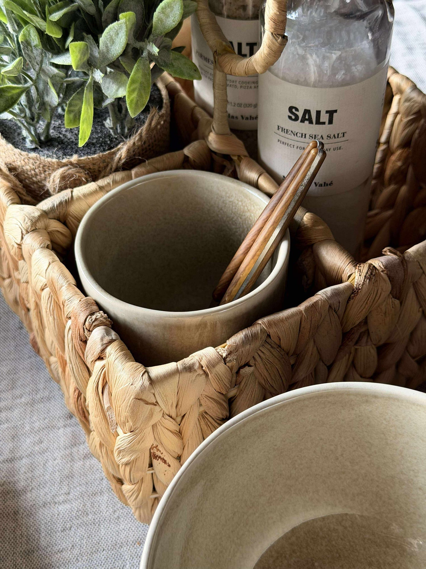 Krus Lydia keramikk - Sett med 4 stk Beige