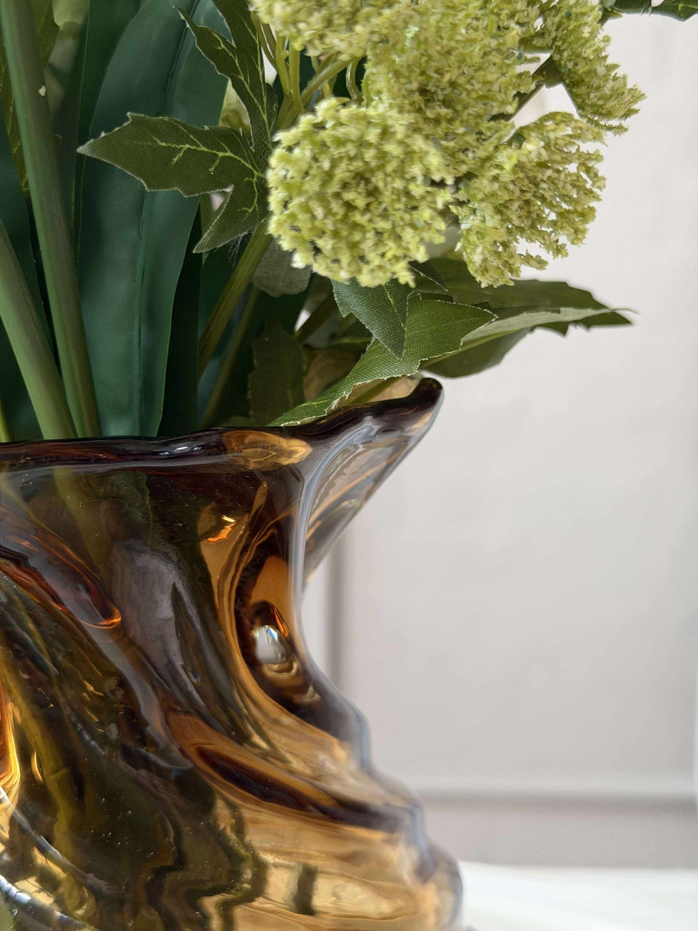 Vase - Munnblåst glass