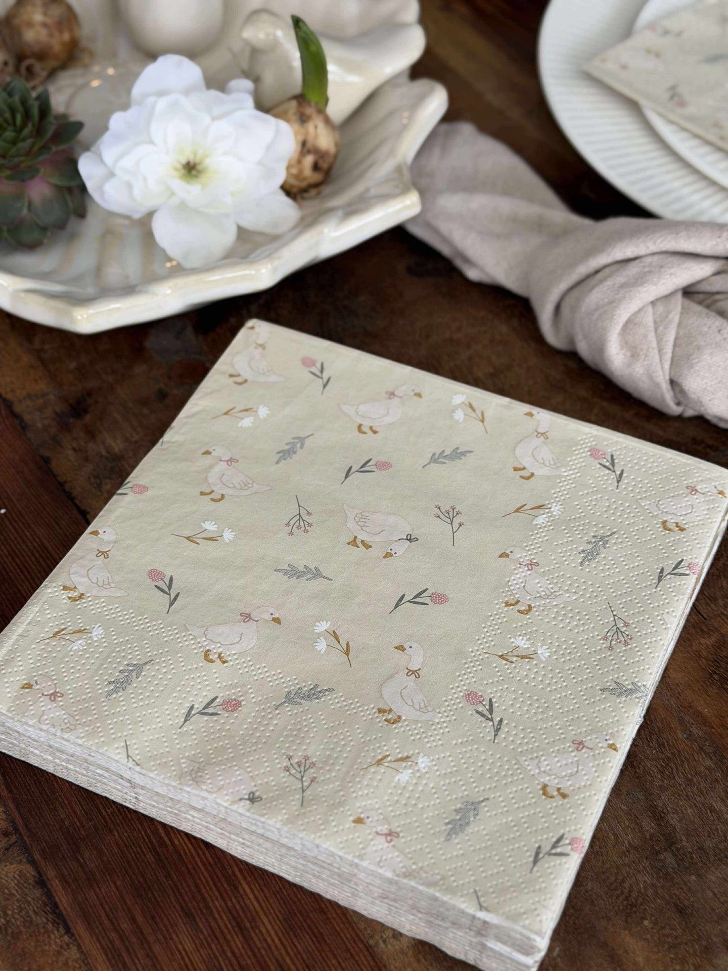 Servietter Gjess - 20stk.