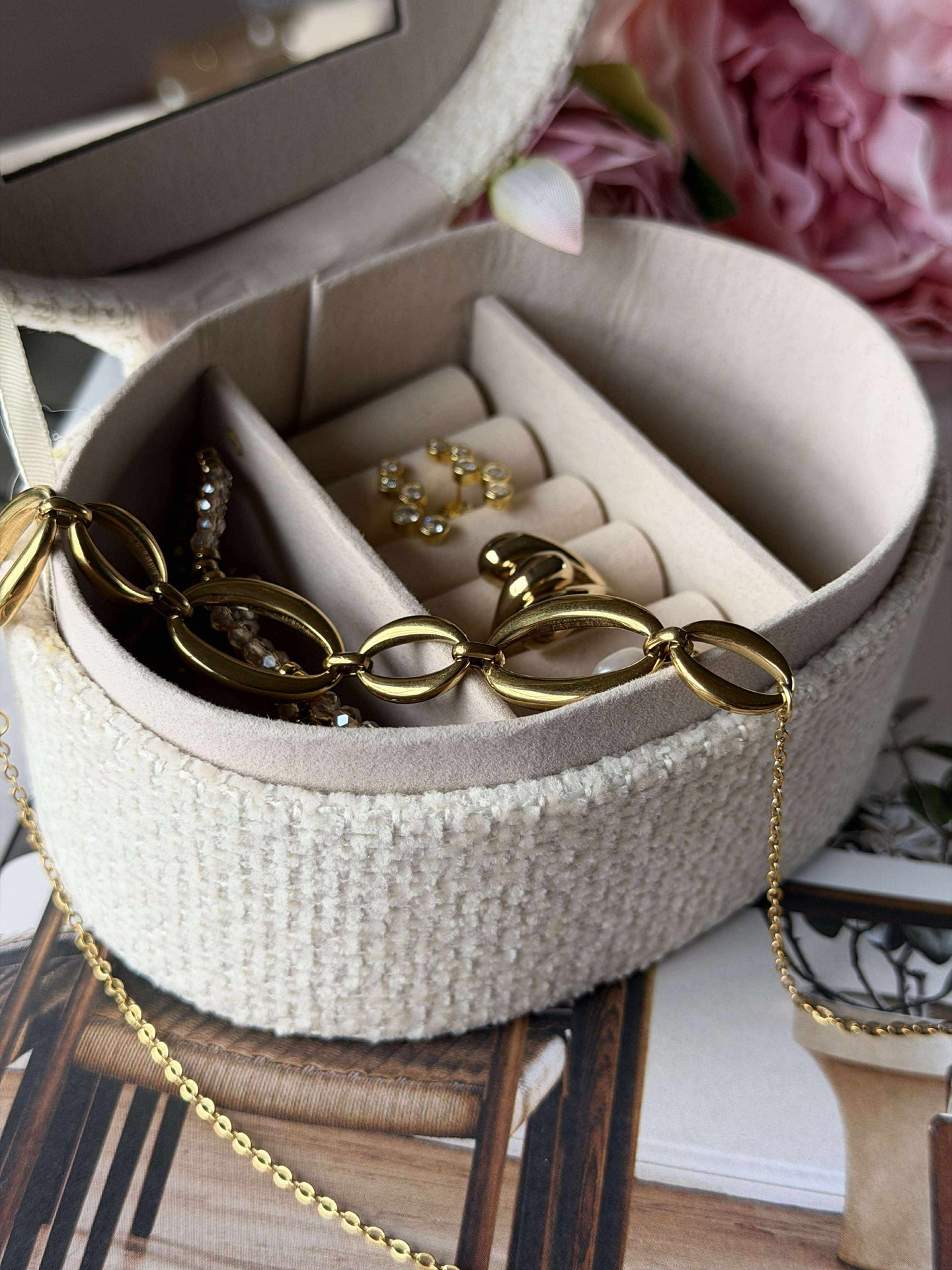 GIO Kjede - Vannfast - Forgylt