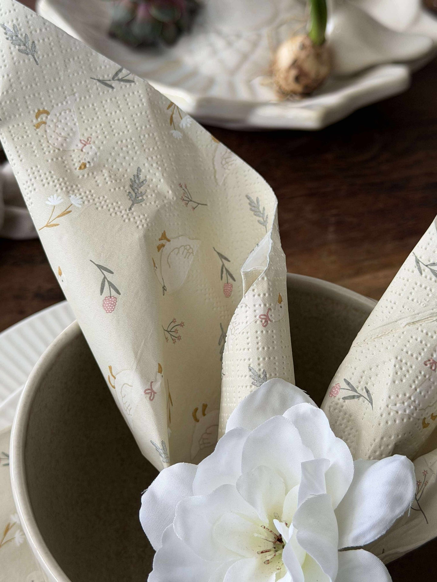 Servietter Gjess - 20stk.