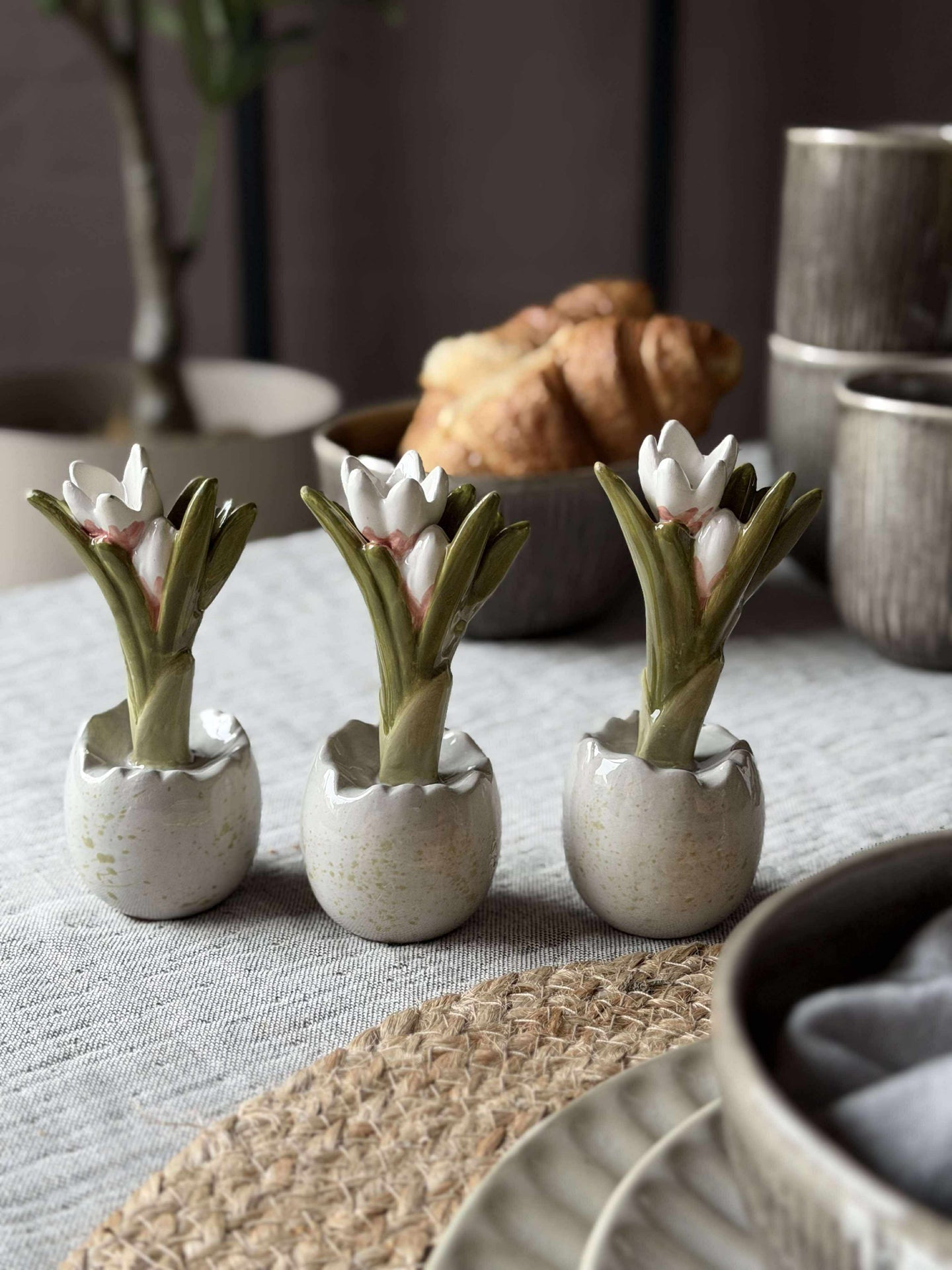 Snøklokke i påskeegg
