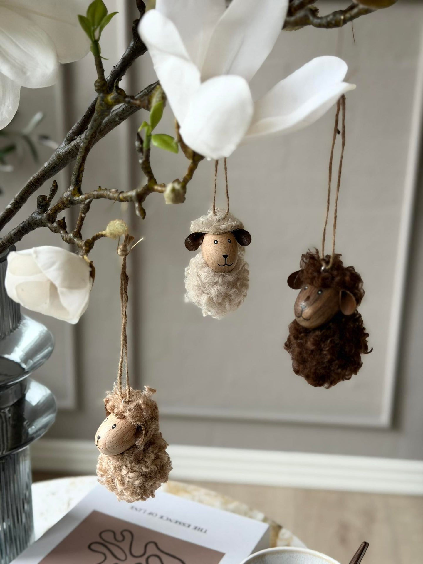 Hengende Fluffy Får - Flere farger
