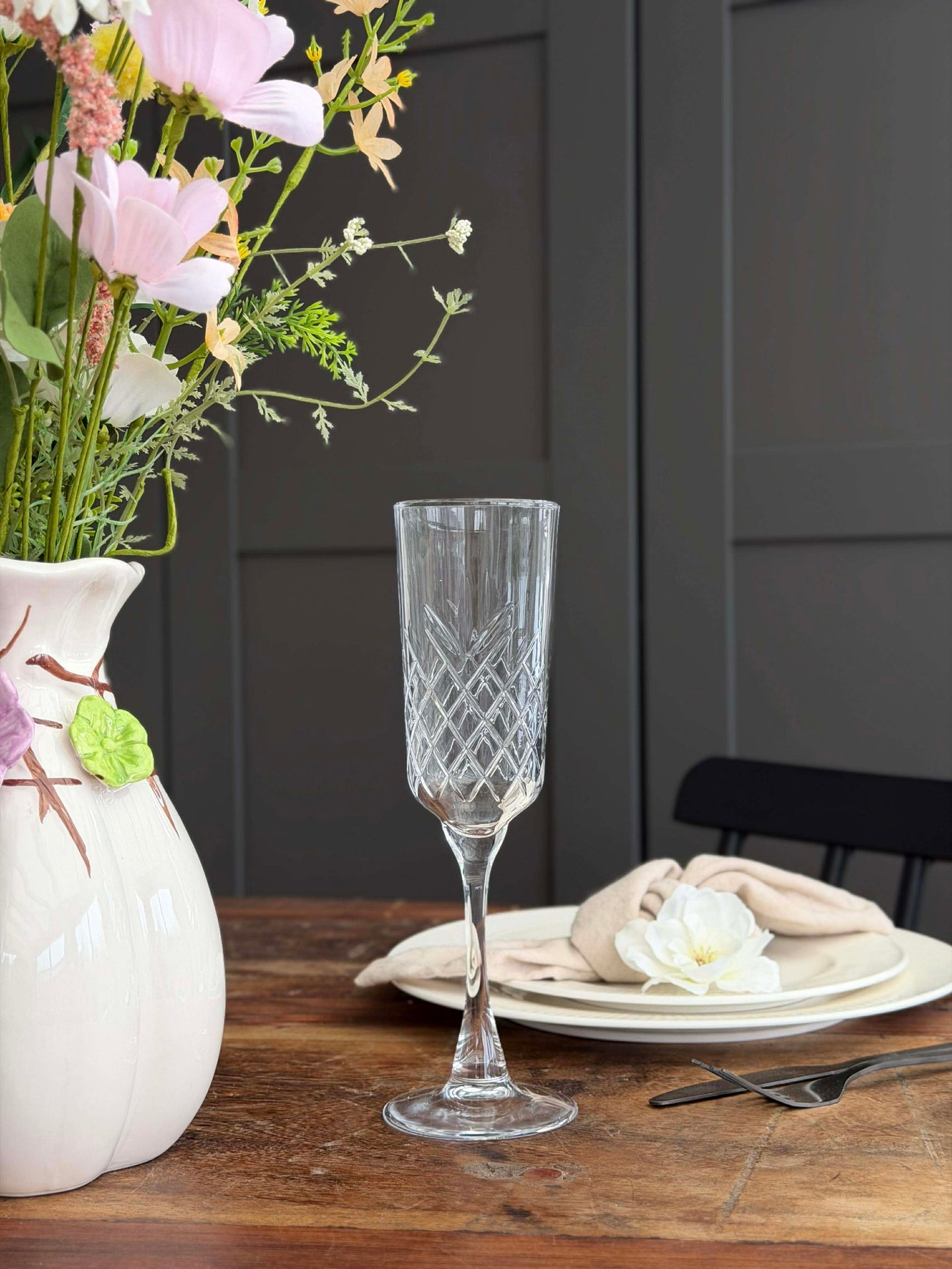 Chanpagne glass - 2 stk