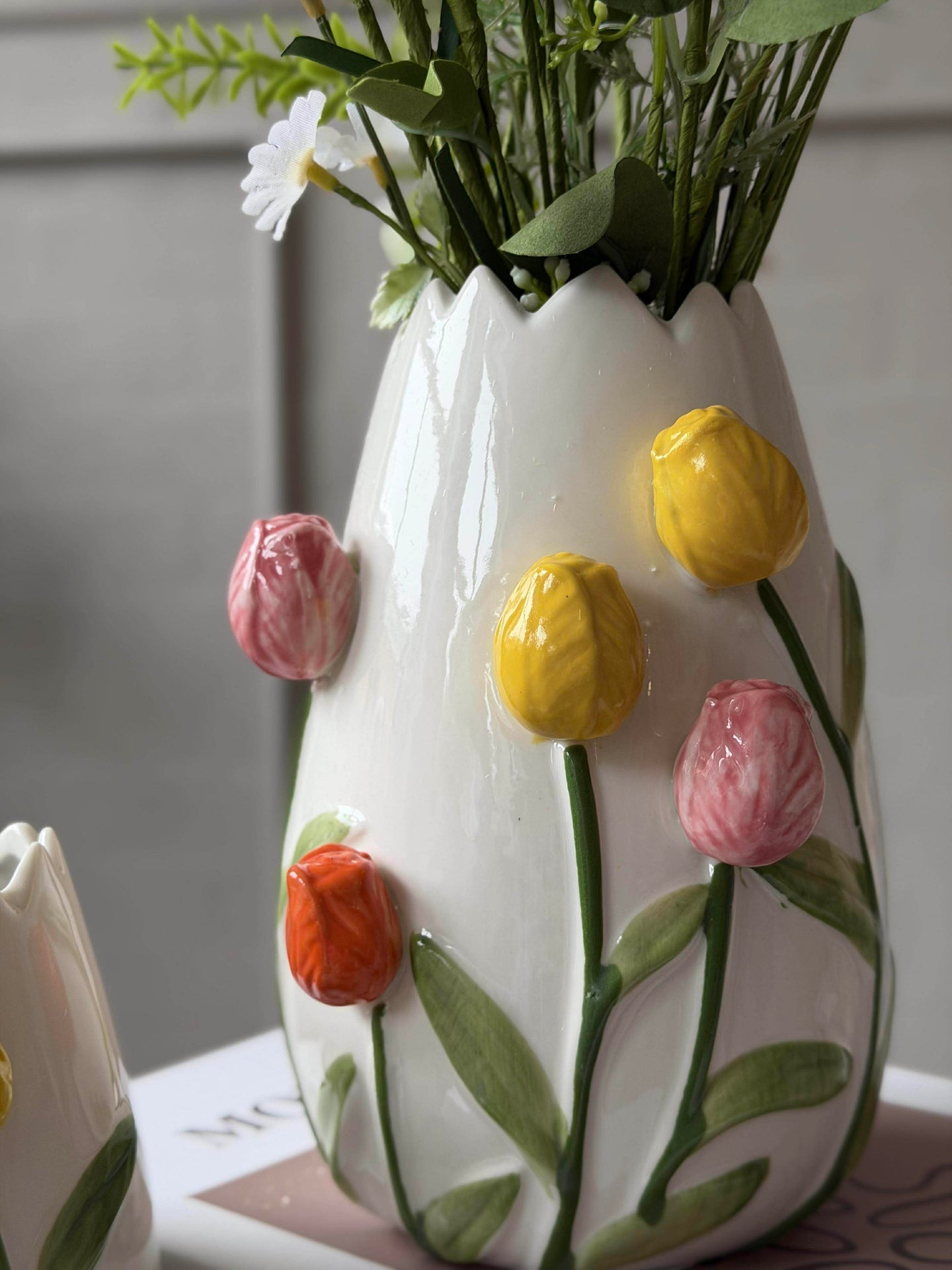 Vase med blomster - Flere størrelser