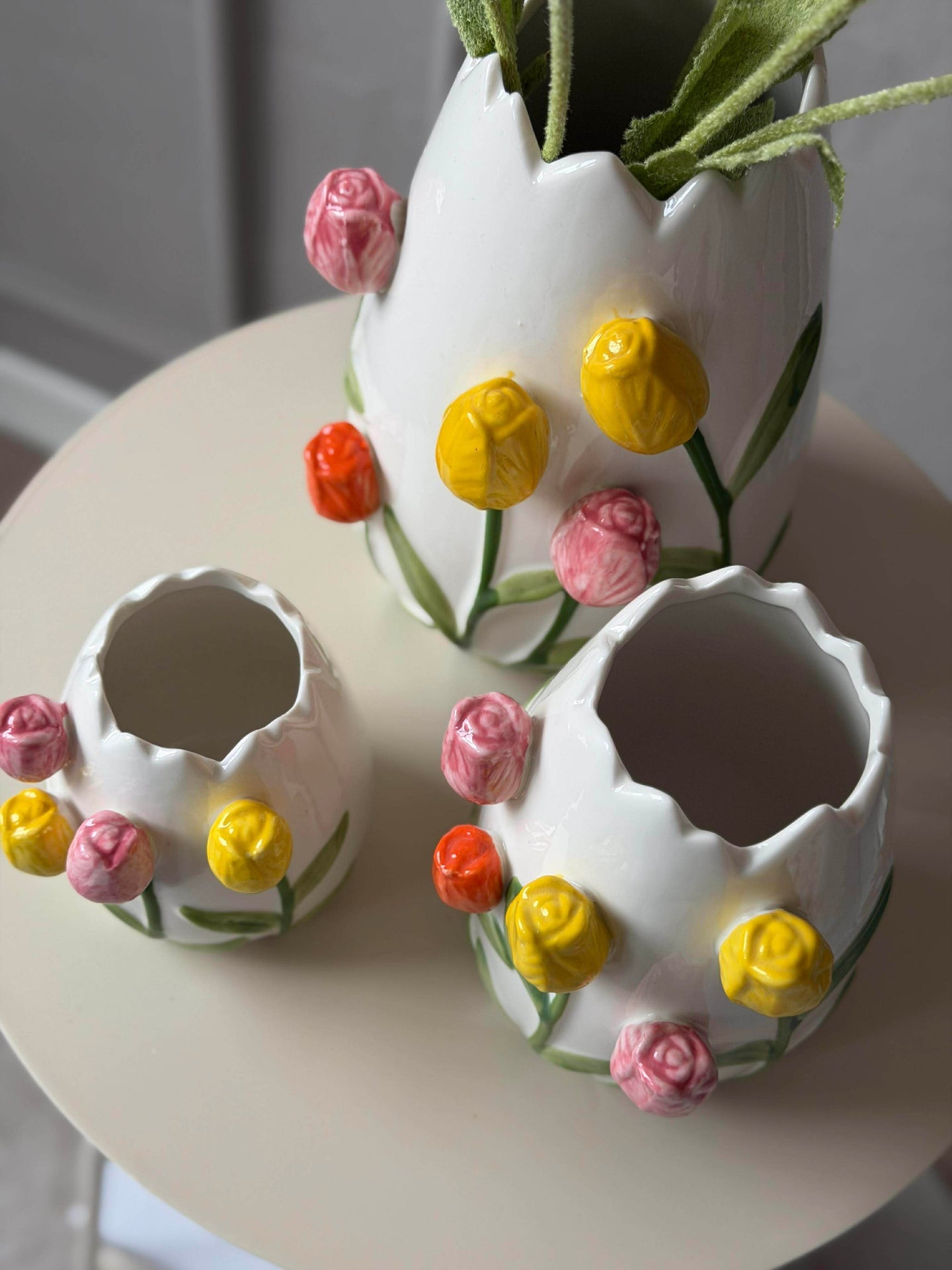 Vase med blomster - Flere størrelser