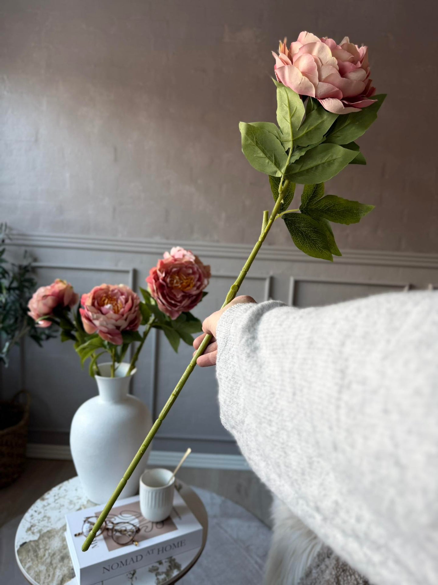 Blomst Peon Rosa
