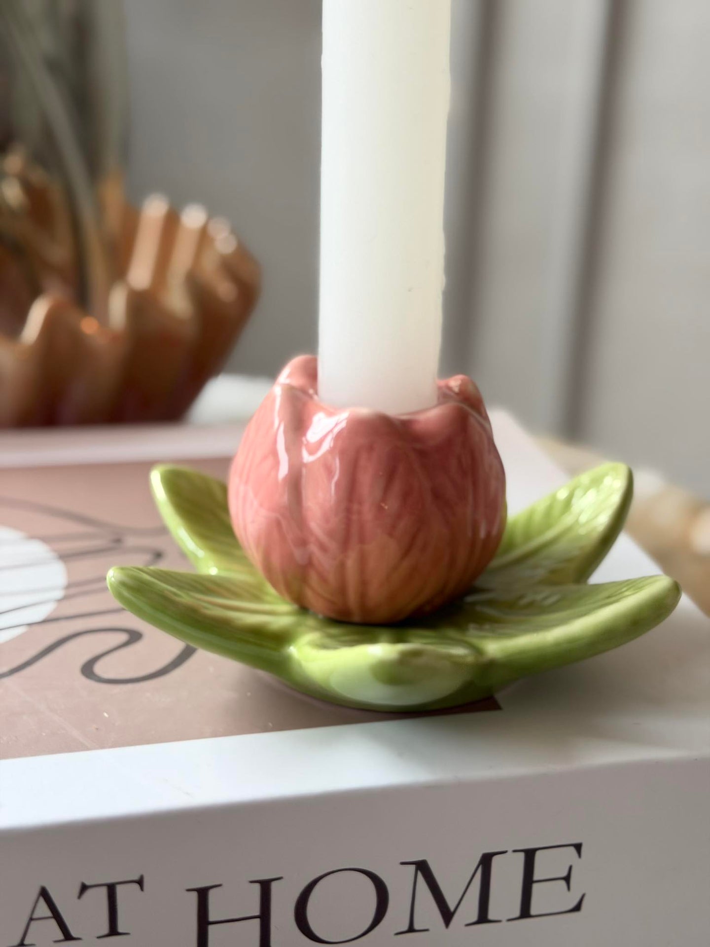 Lysestake tulipan - Rosa