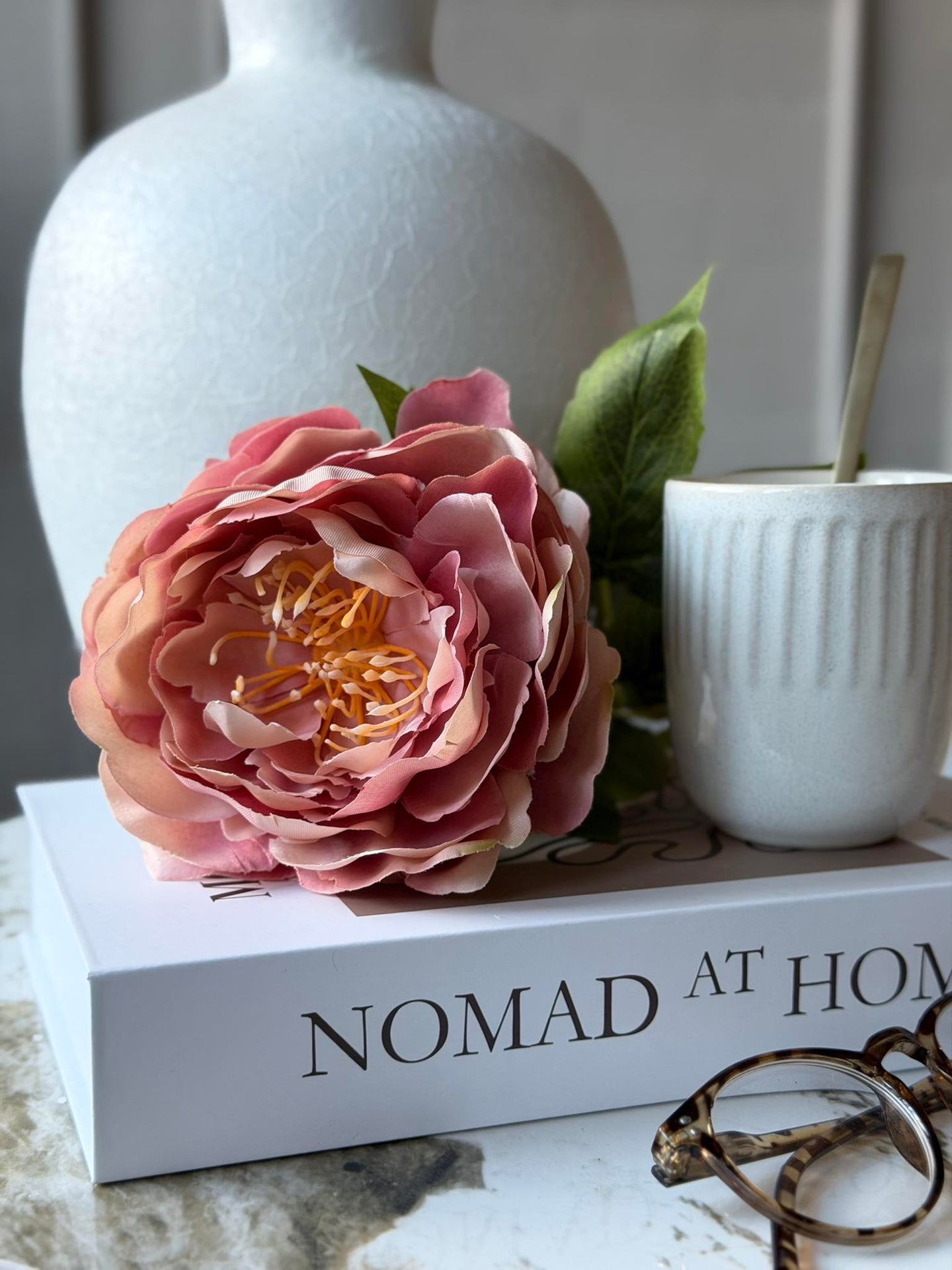 Blomst Peon Rosa