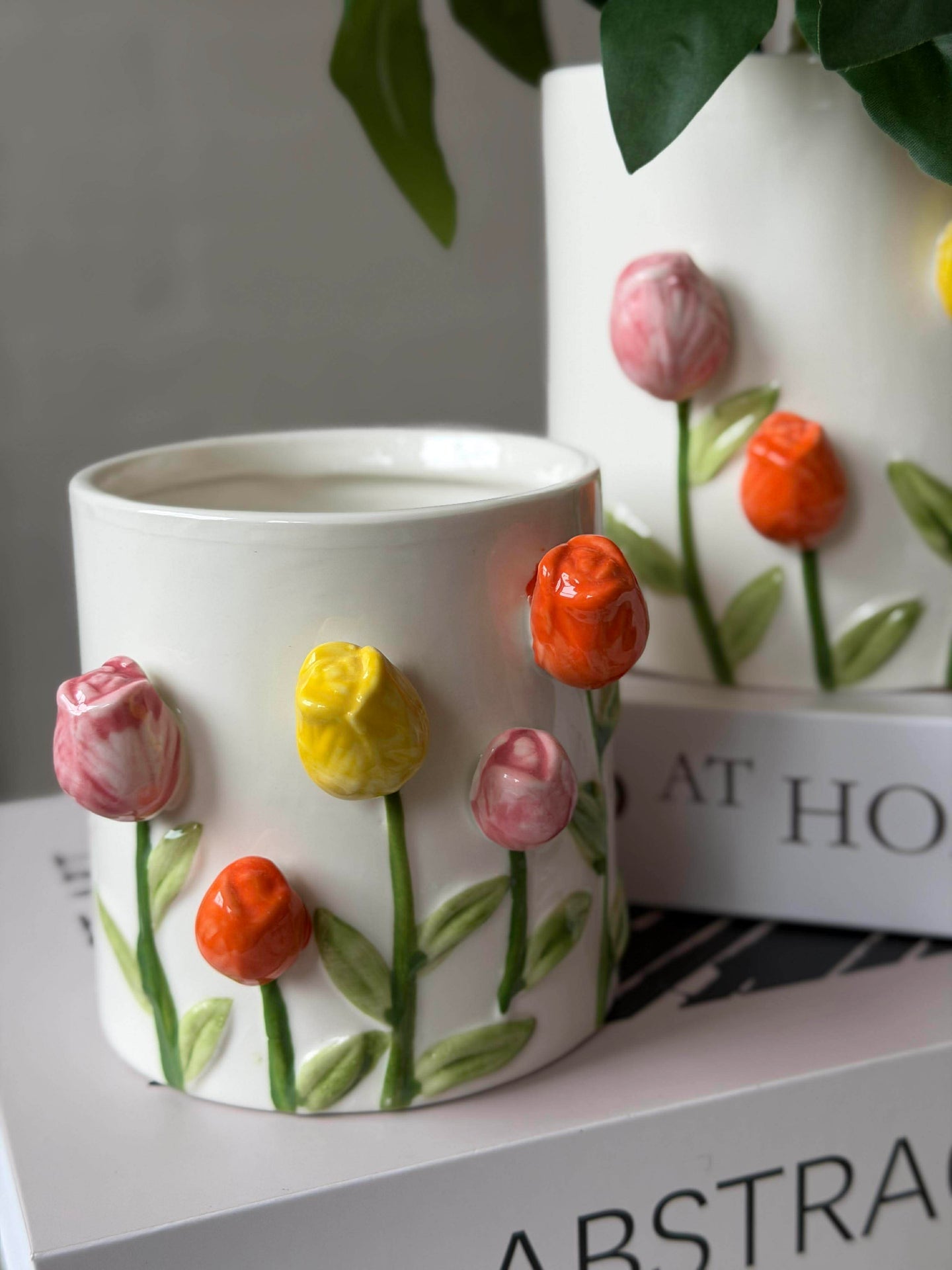 Skjulere med tulipaner - flere størrelser