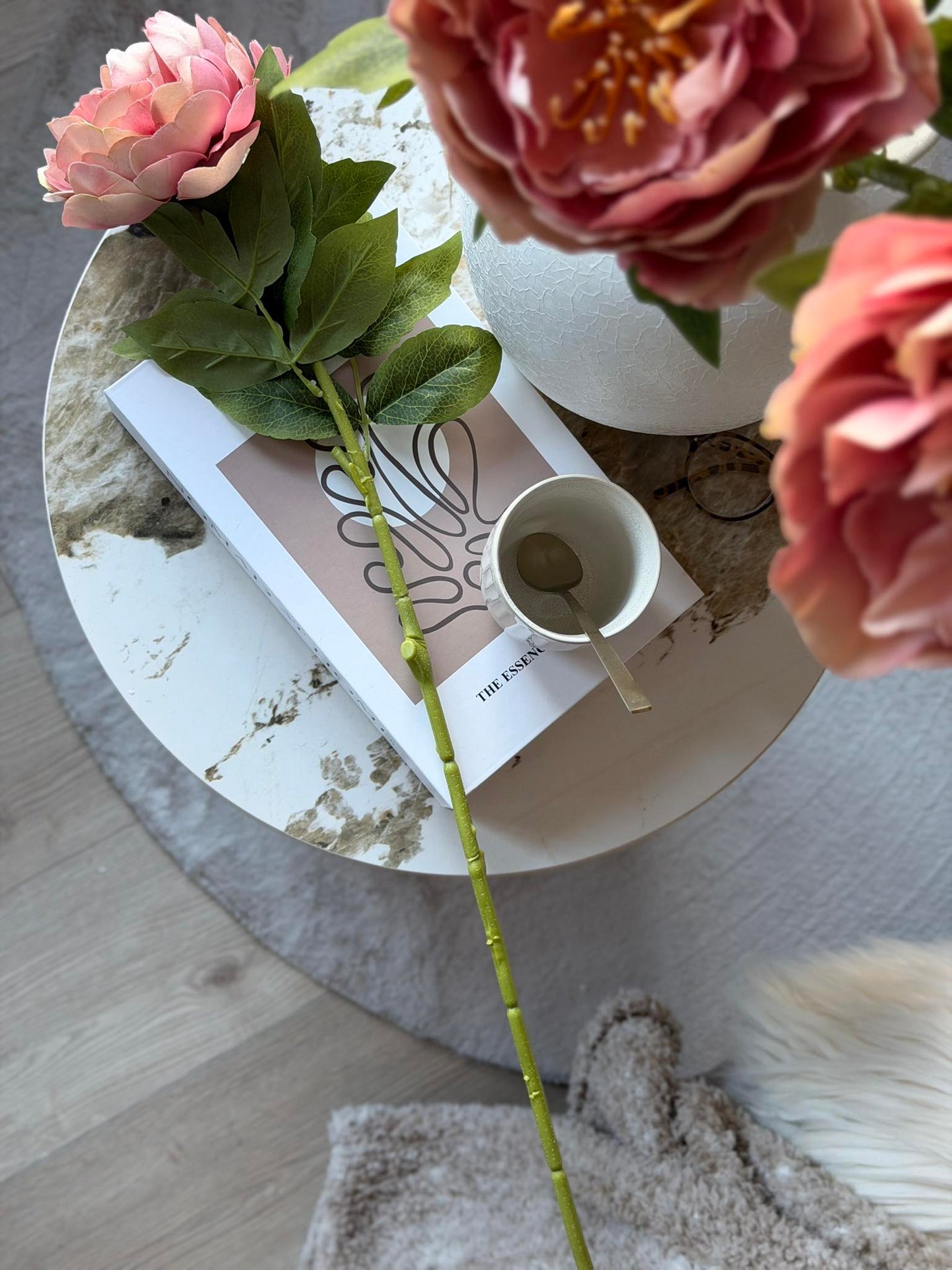 Blomst Peon Rosa
