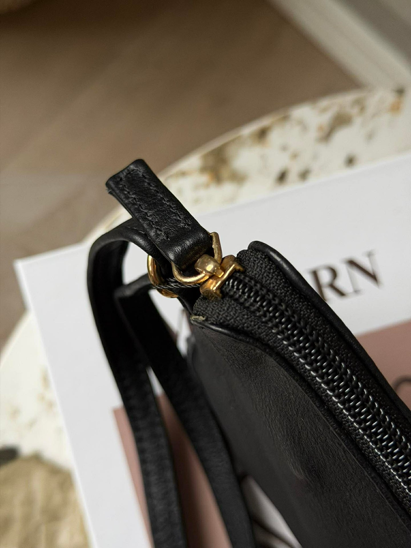 Clutch Misse - Black / Gold