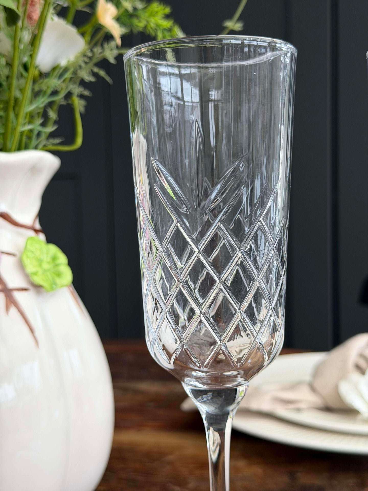 Chanpagne glass - 2 stk